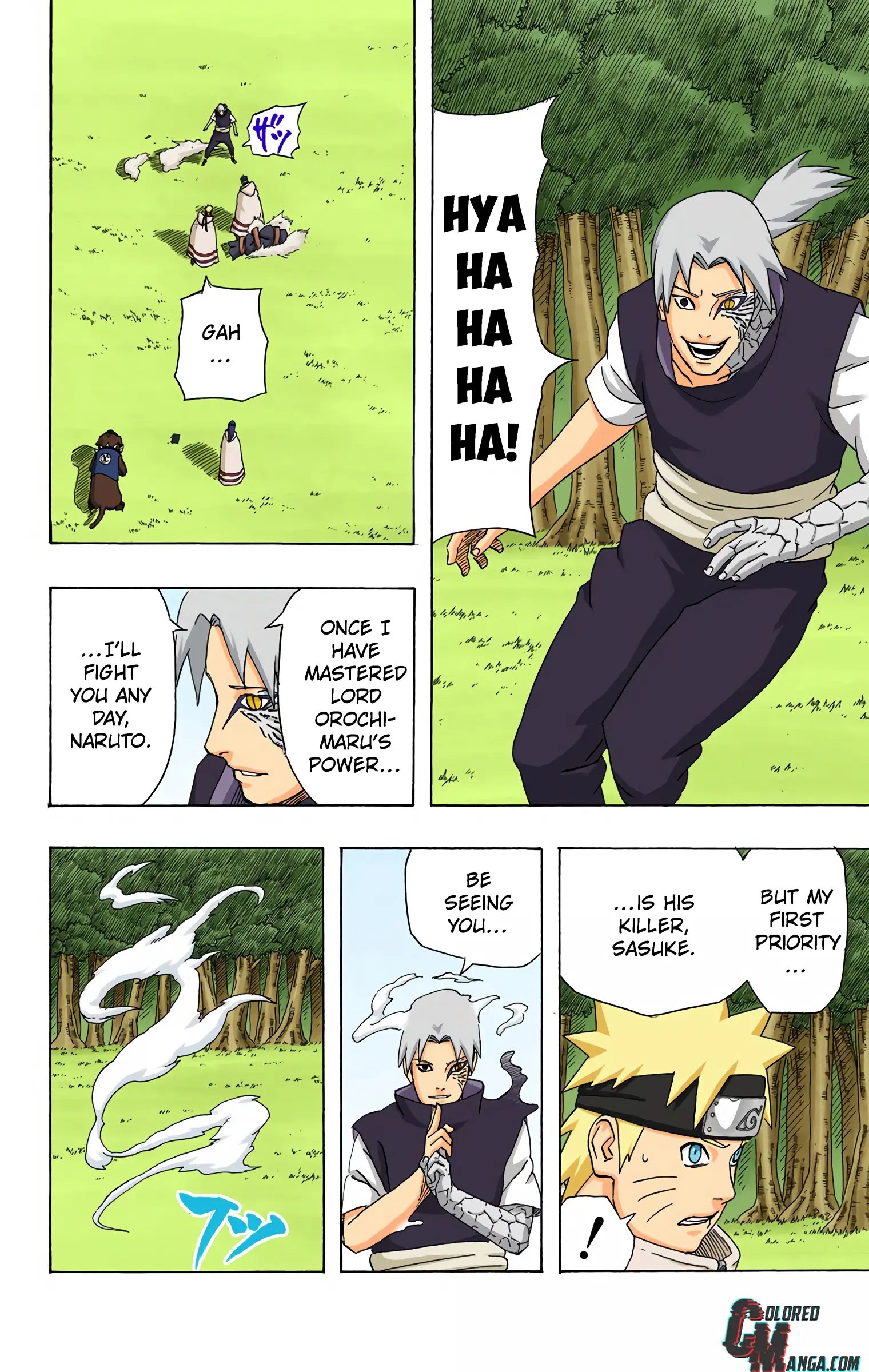 Naruto Colored Manga Online, chapter 357, page 6
