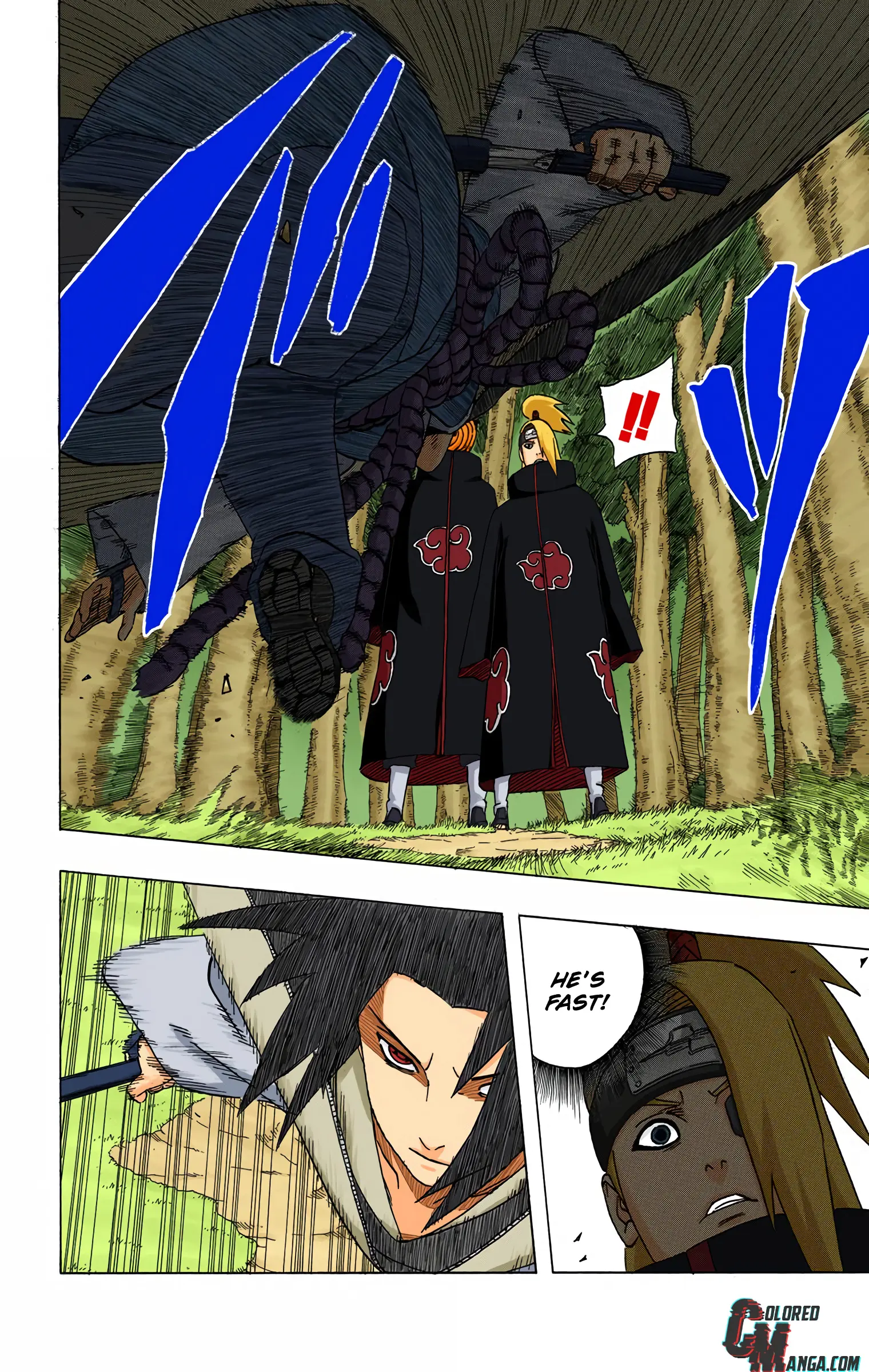 Naruto Colored Manga Online, chapter 357, page 8