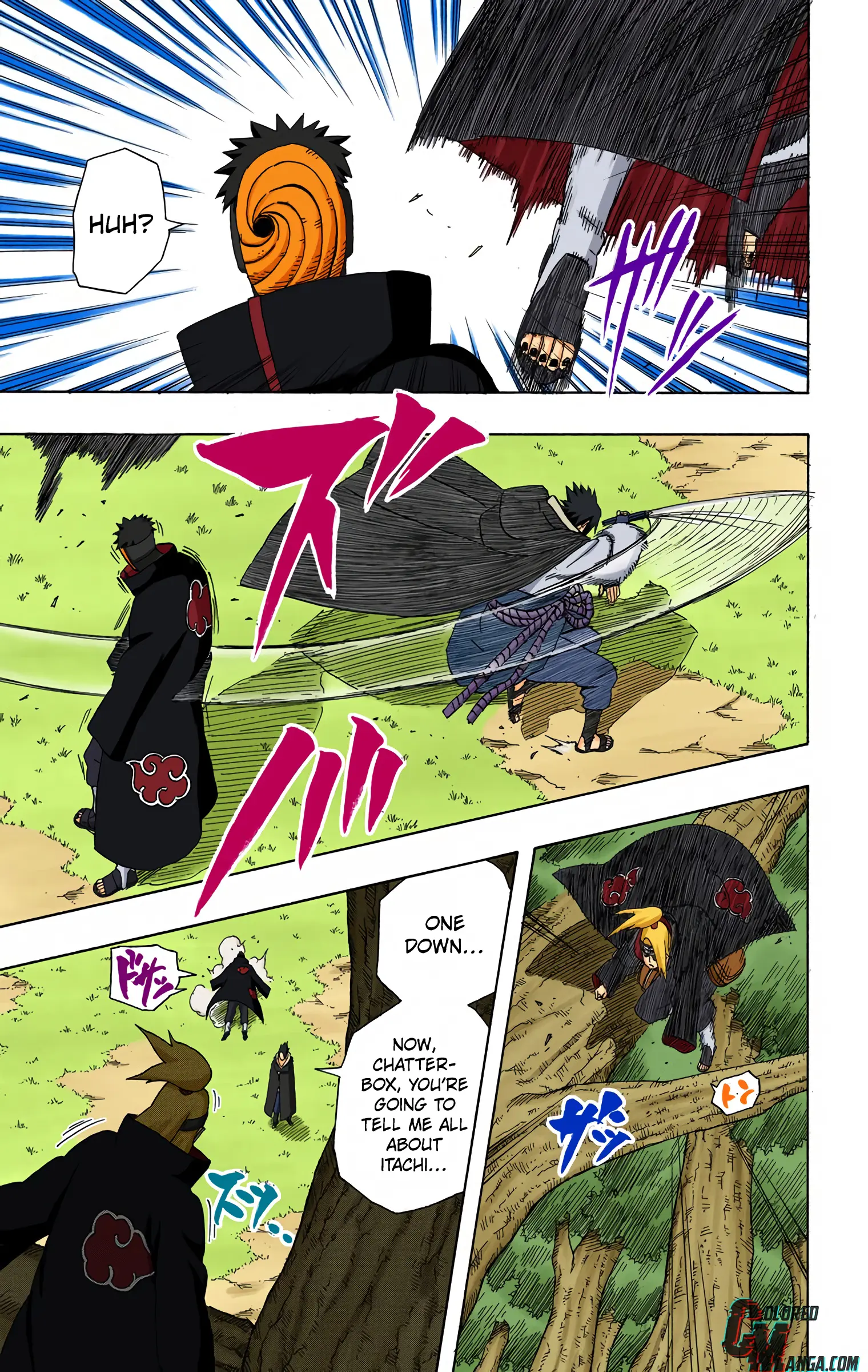 Naruto Colored Manga Online, chapter 357, page 9