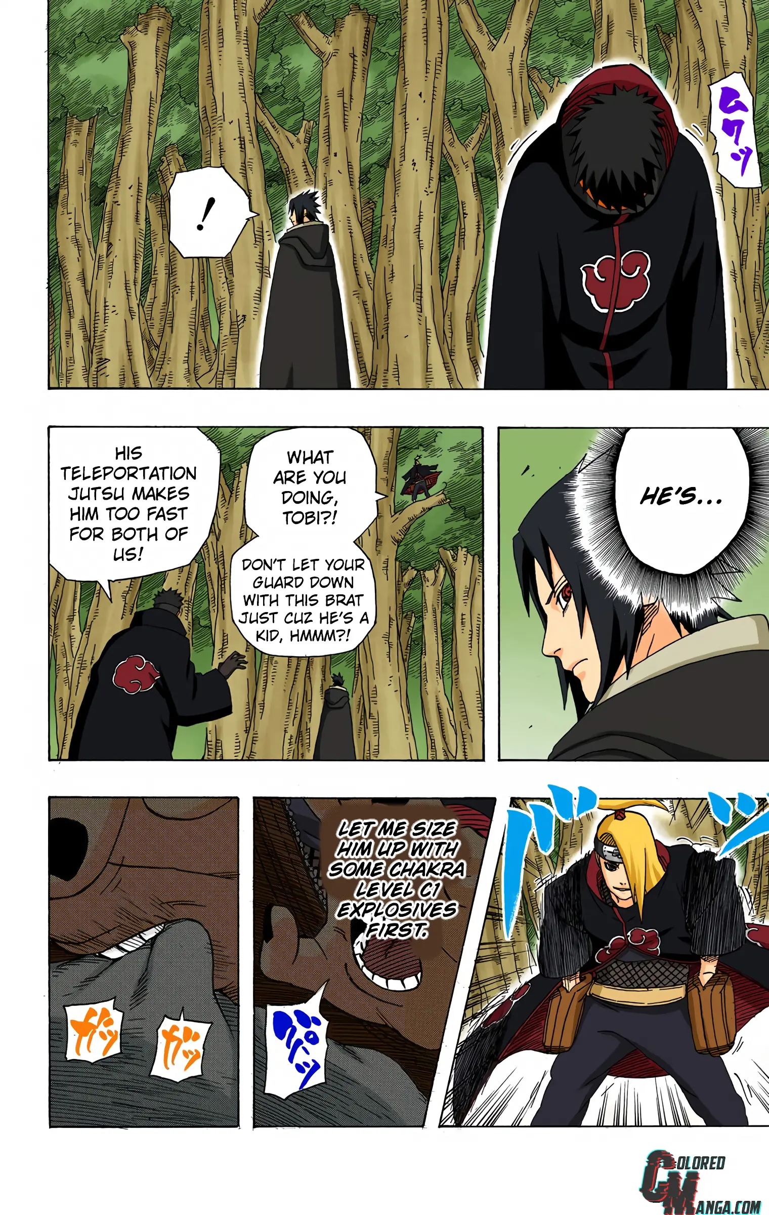 Naruto Colored Manga Online, chapter 357, page 10