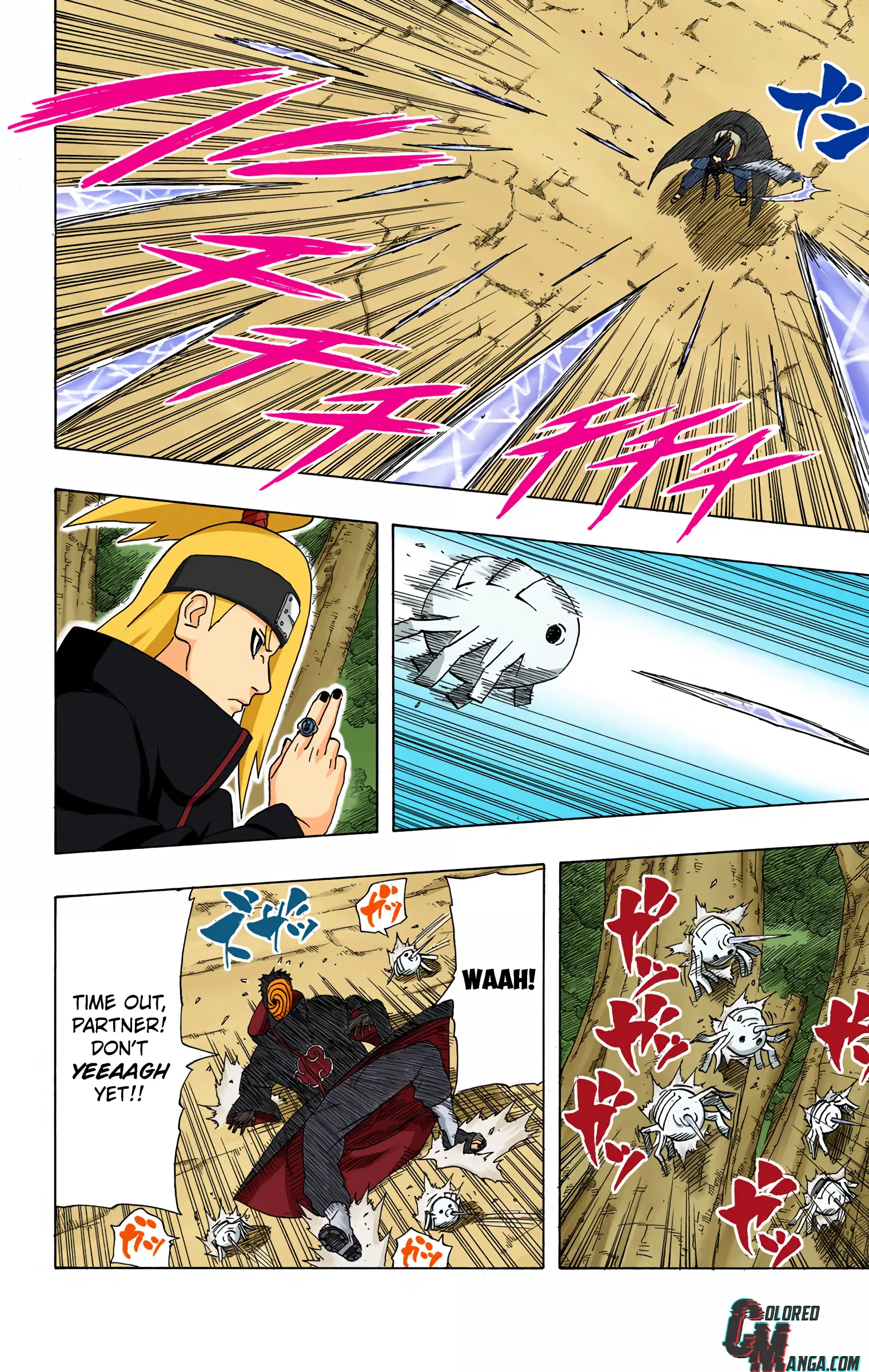 Naruto Colored Manga Online, chapter 357, page 12