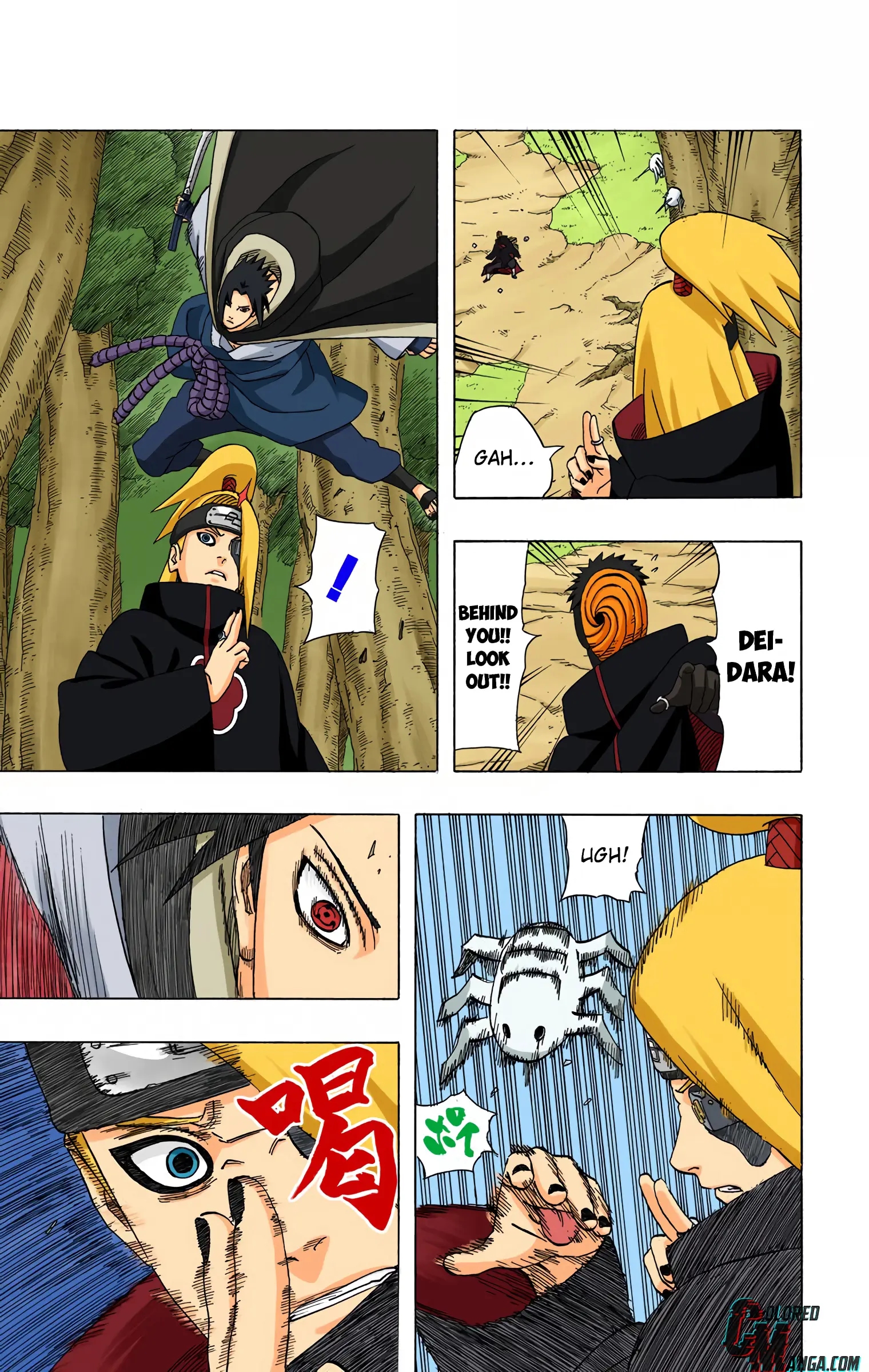 Naruto Colored Manga Online, chapter 357, page 13