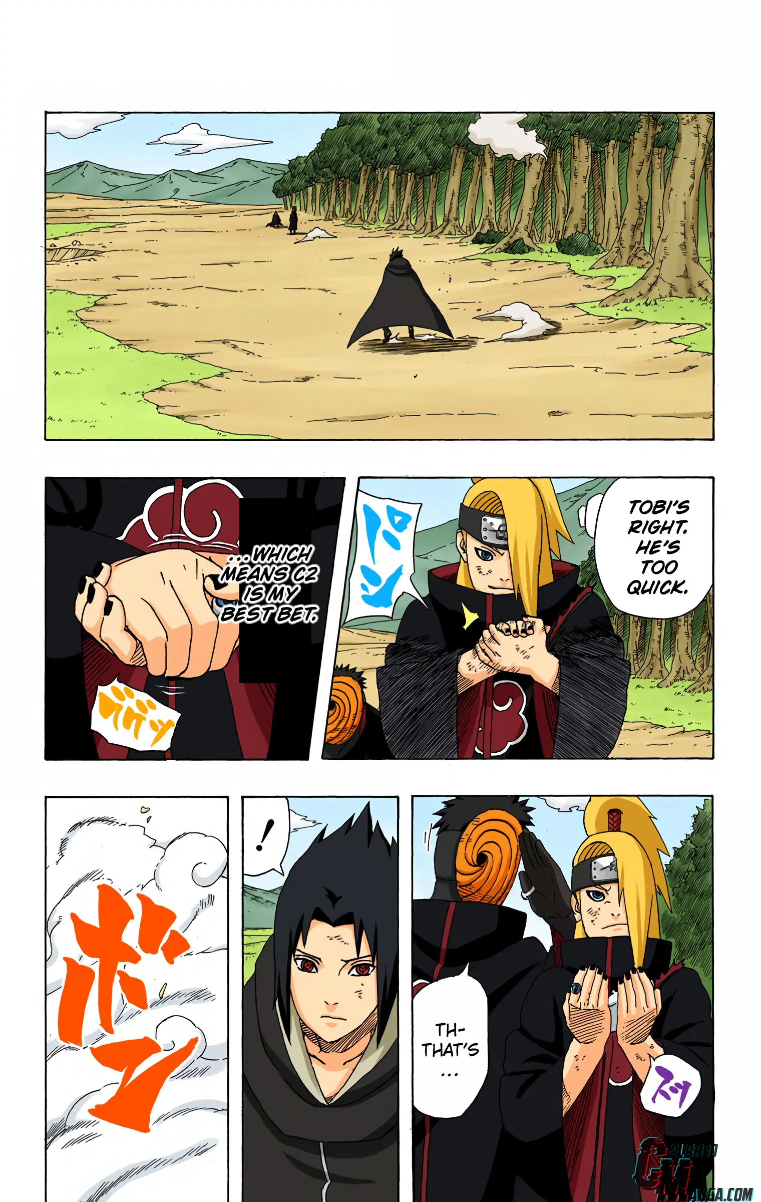 Naruto Colored Manga Online, chapter 357, page 15