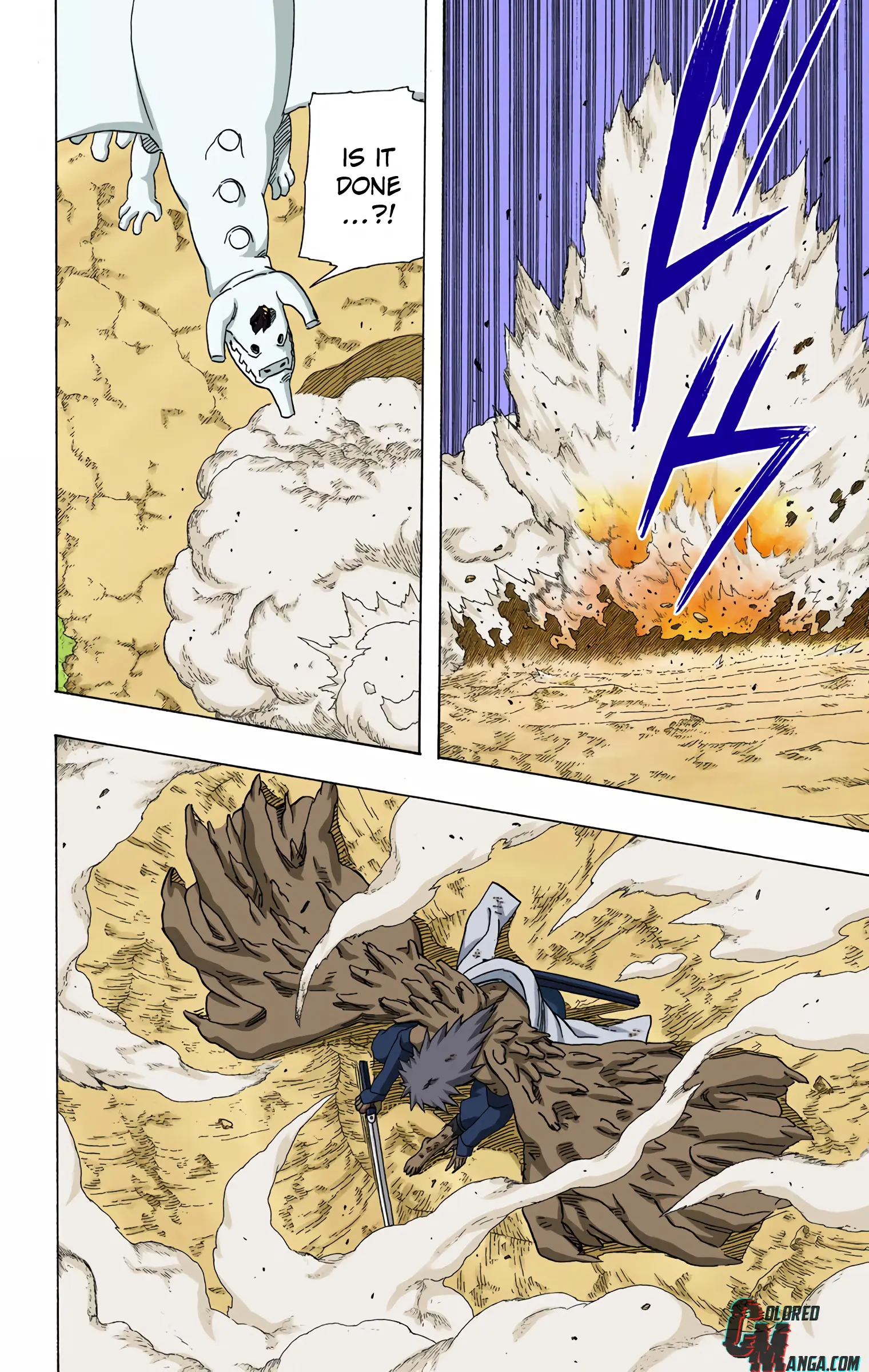 Naruto Colored Manga Online, chapter 358, page 8