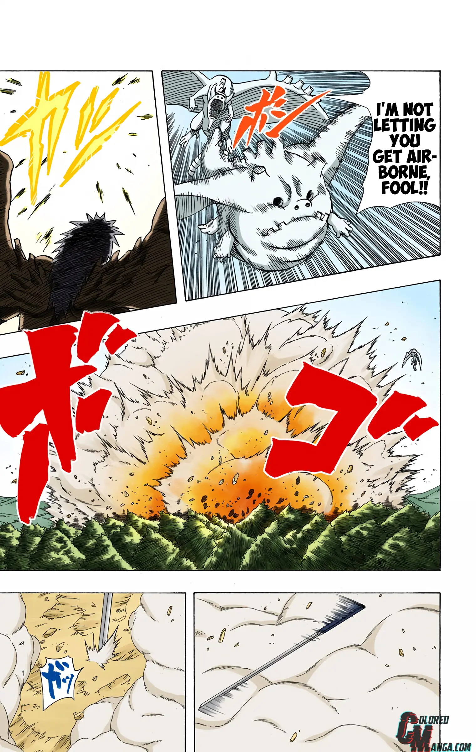 Naruto Colored Manga Online, chapter 358, page 11