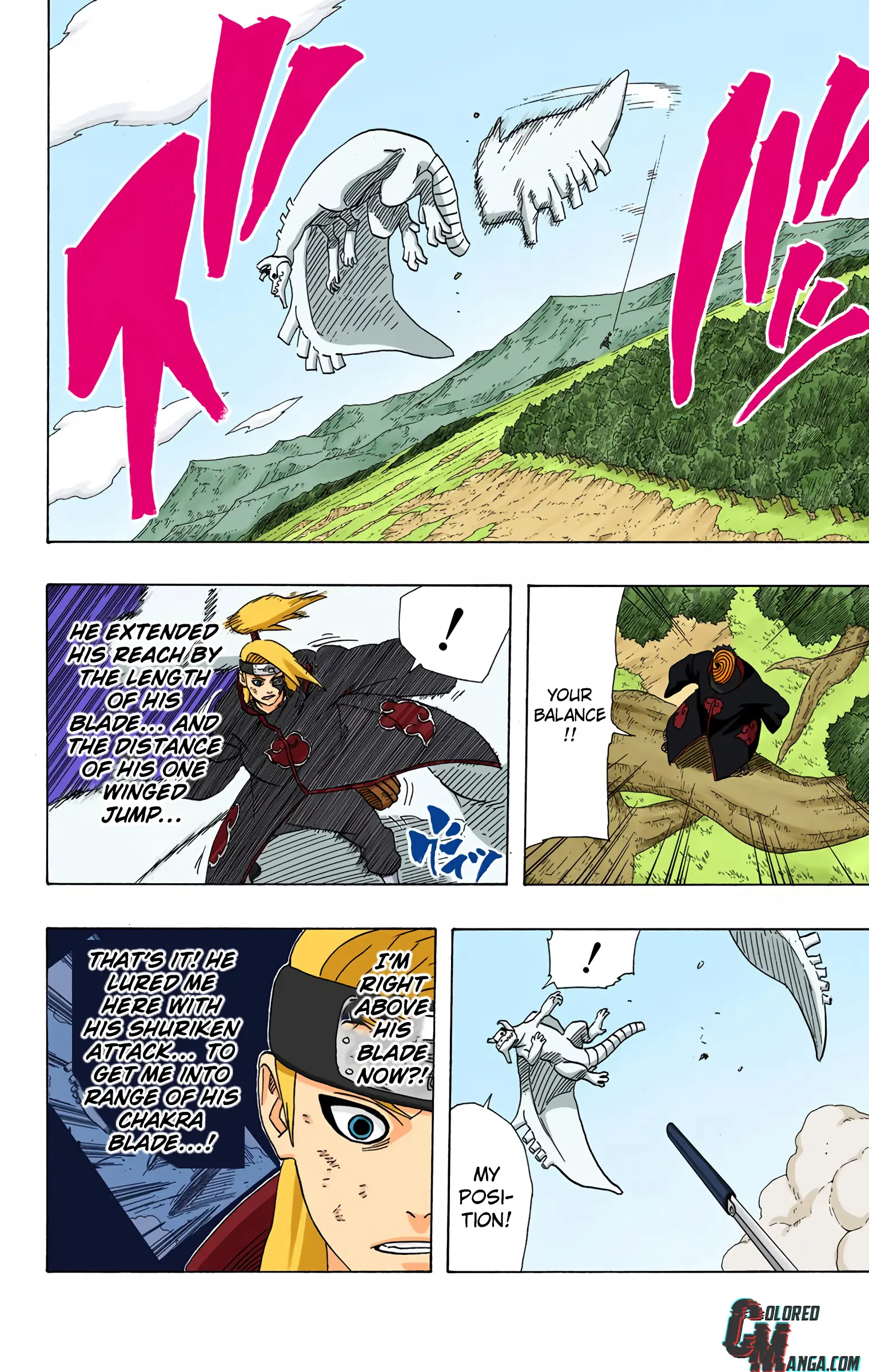 Naruto Colored Manga Online, chapter 358, page 16