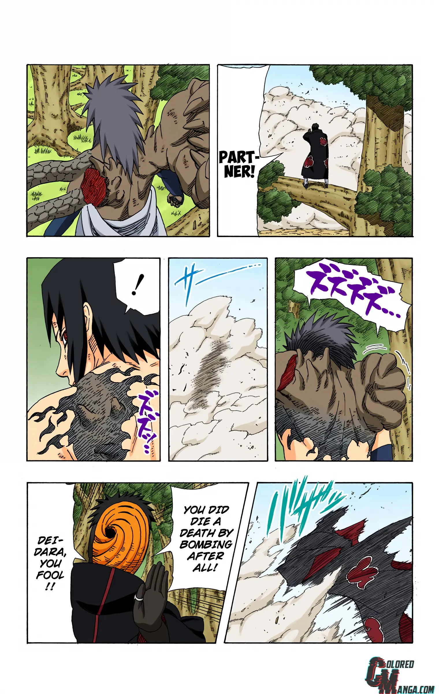 Naruto Colored Manga Online, chapter 359, page 3