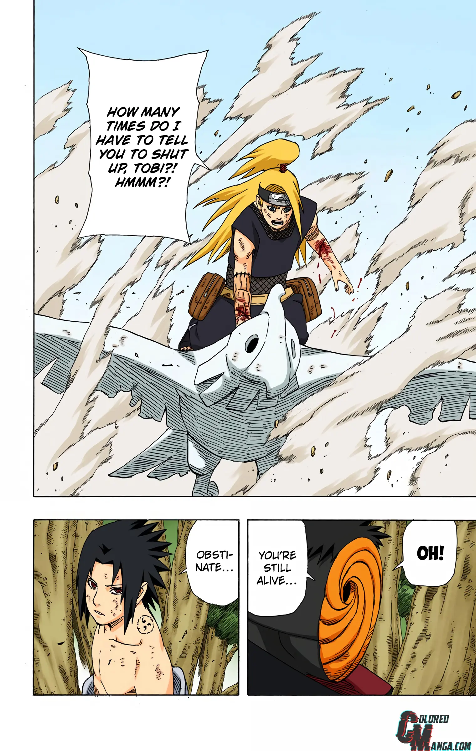 Naruto Colored Manga Online, chapter 359, page 4