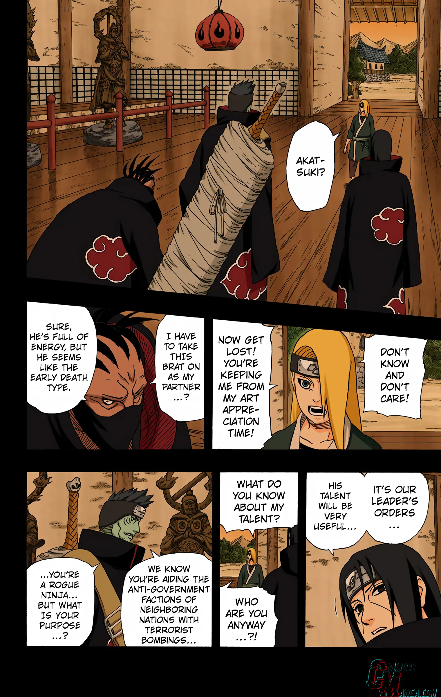 Naruto Colored Manga Online, chapter 359, page 6