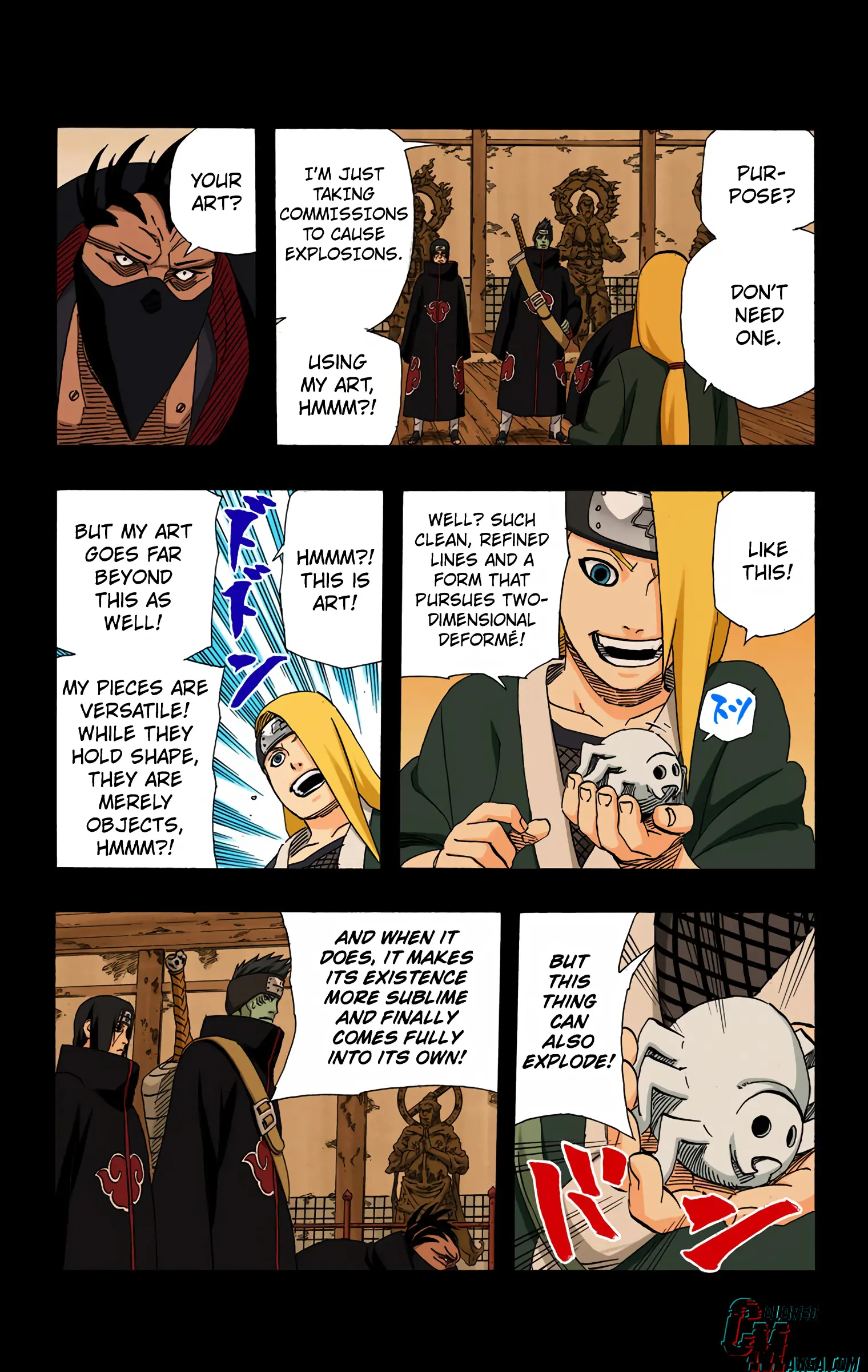 Naruto Colored Manga Online, chapter 359, page 7