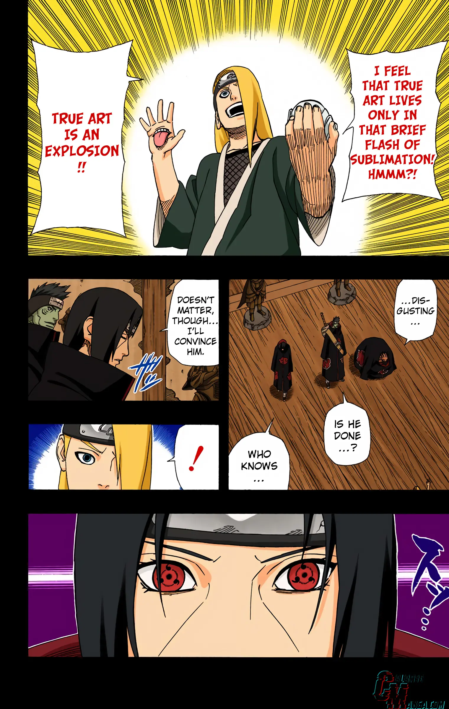 Naruto Colored Manga Online, chapter 359, page 8