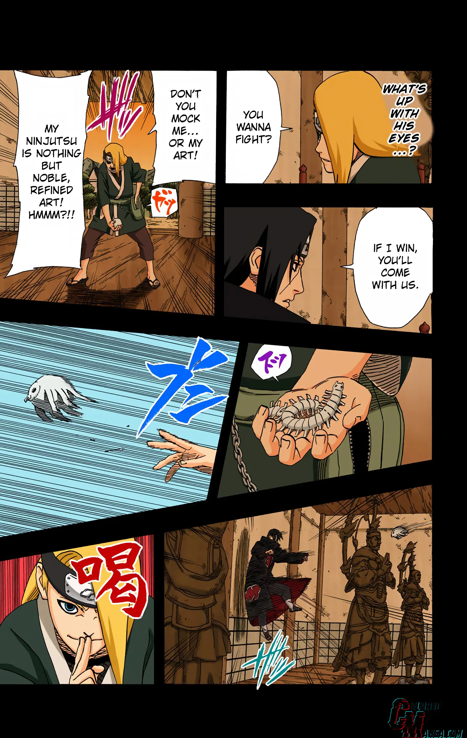 Naruto Colored Manga Online, chapter 359, page 9