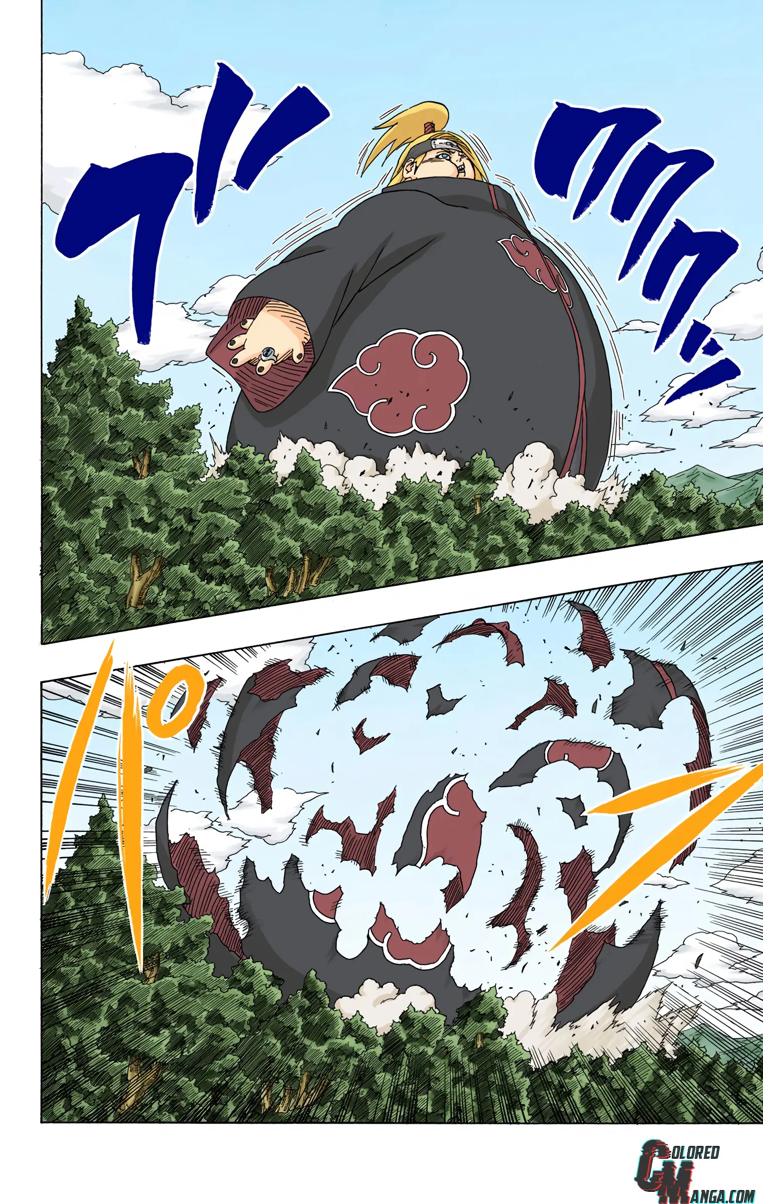 Naruto Colored Manga Online, chapter 360, page 10
