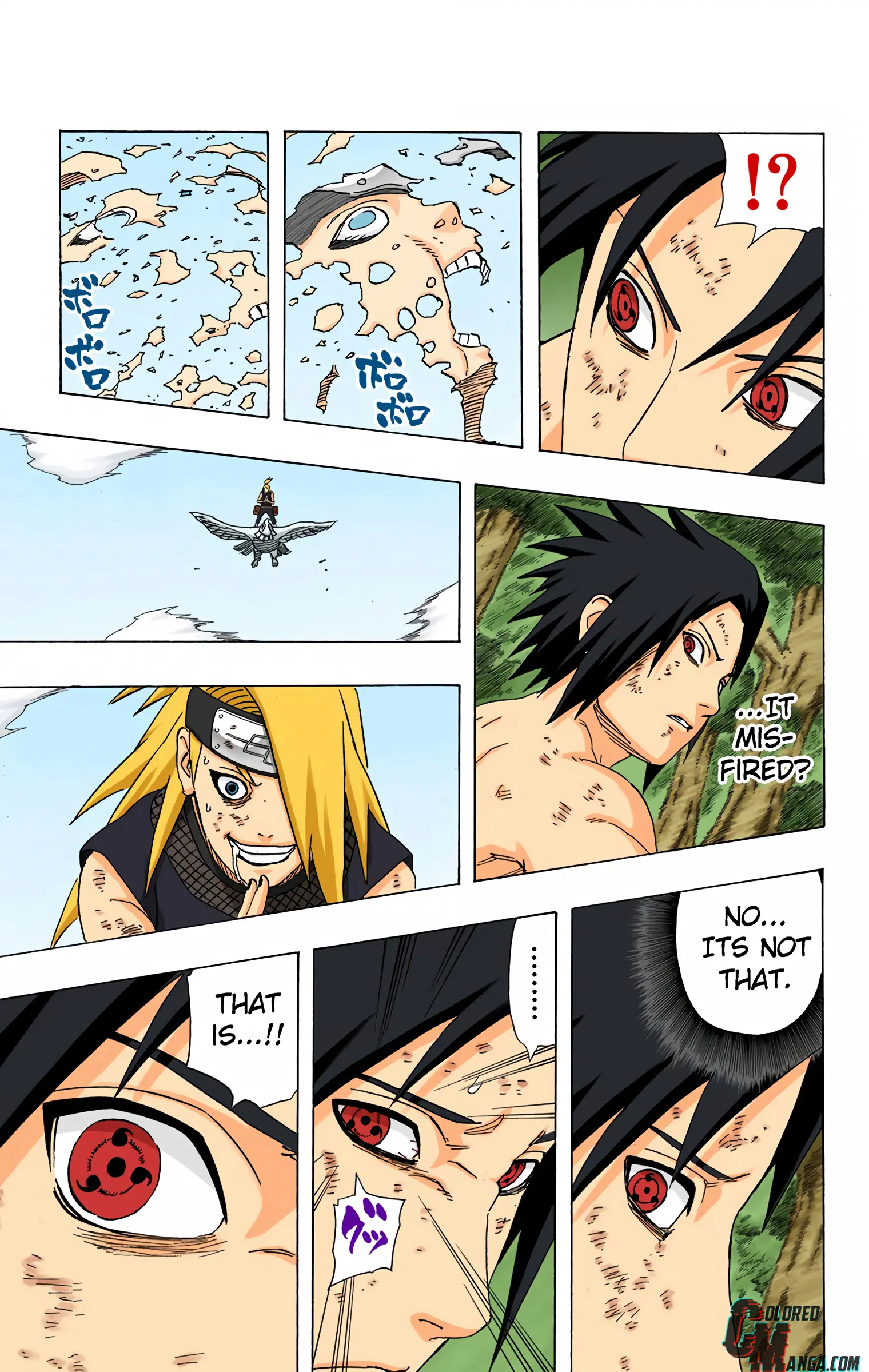 Naruto Colored Manga Online, chapter 360, page 11