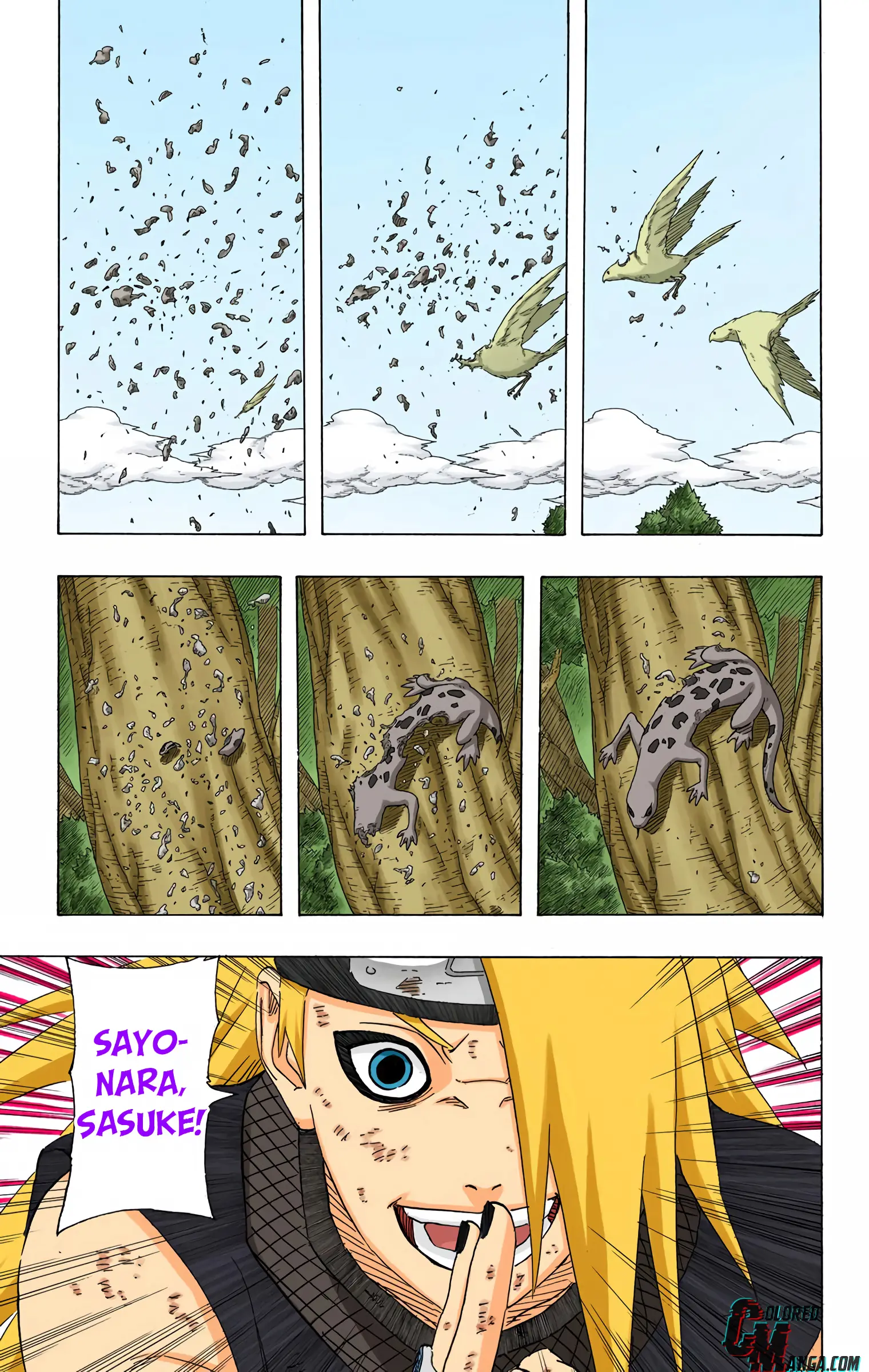 Naruto Colored Manga Online, chapter 360, page 13