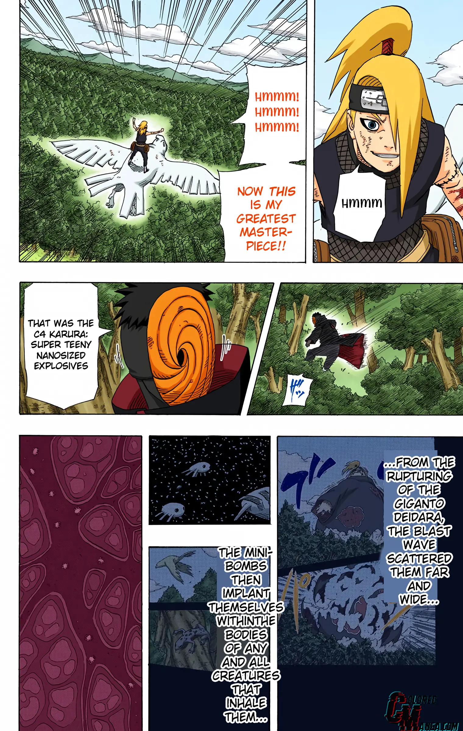 Naruto Colored Manga Online, chapter 360, page 16