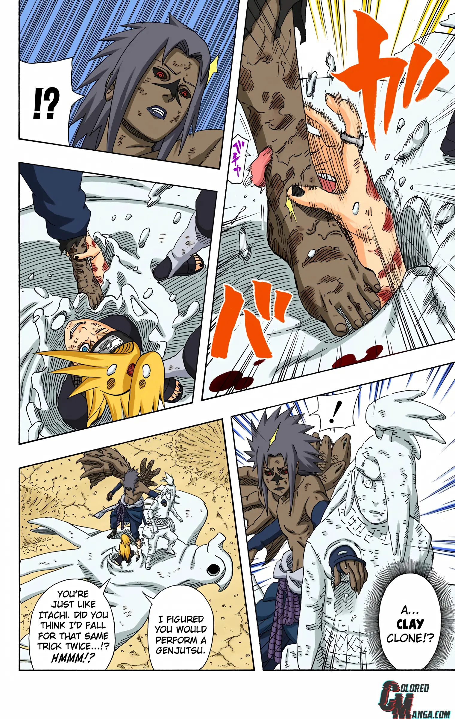 Naruto Colored Manga Online, chapter 360, page 22