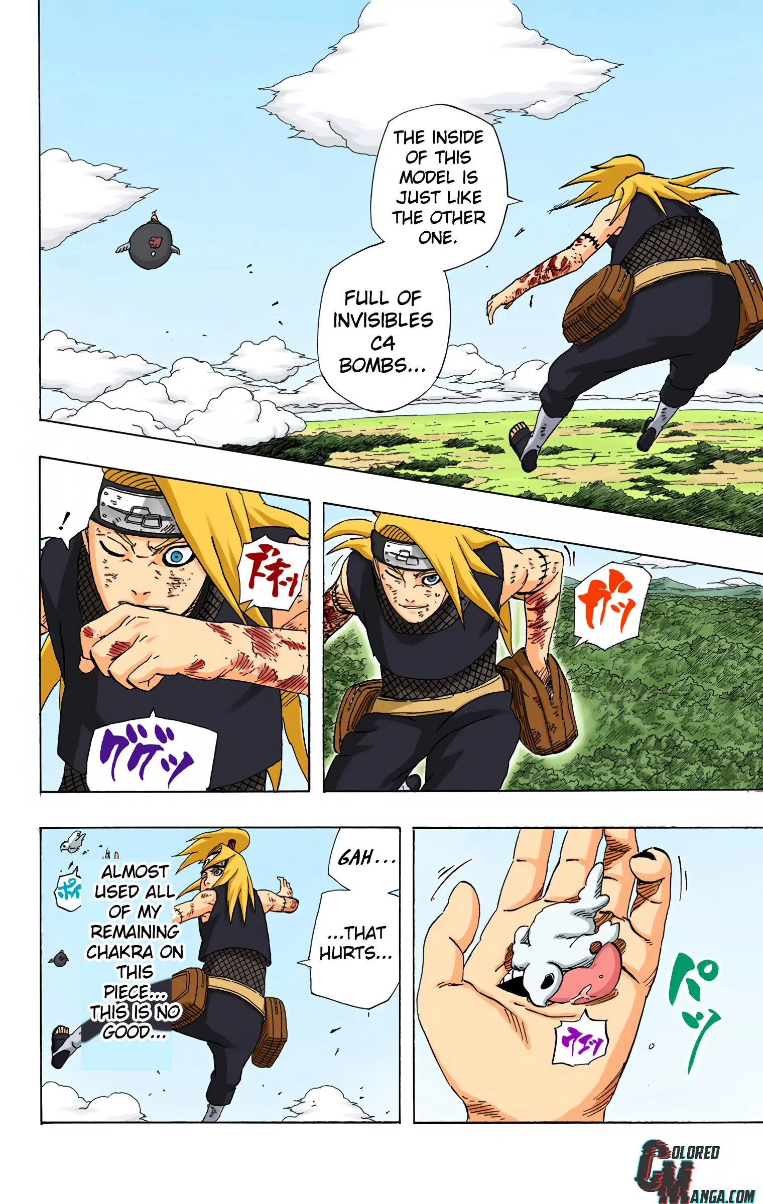 Naruto Colored Manga Online, chapter 361, page 4