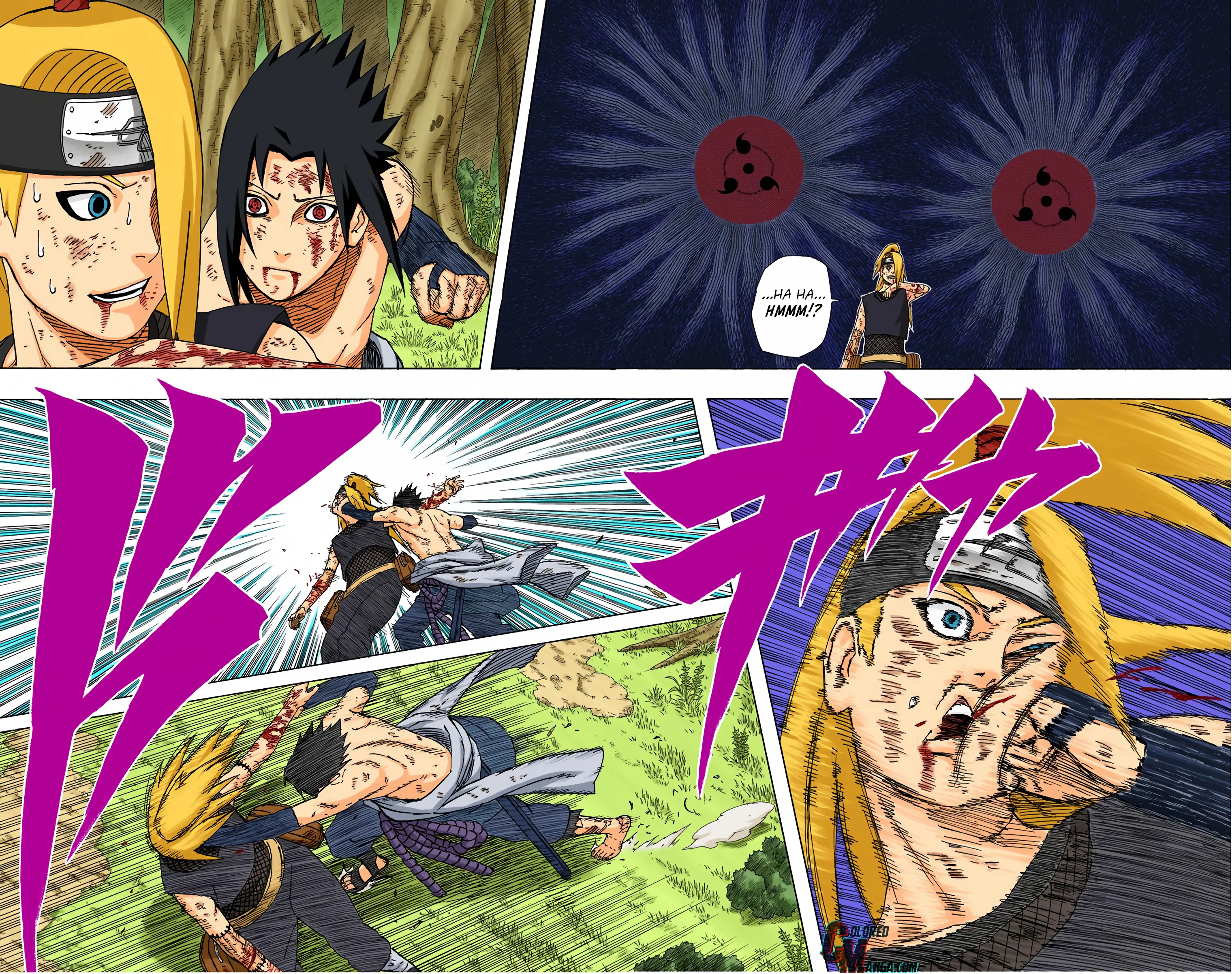 Naruto Colored Manga Online, chapter 361, page 10