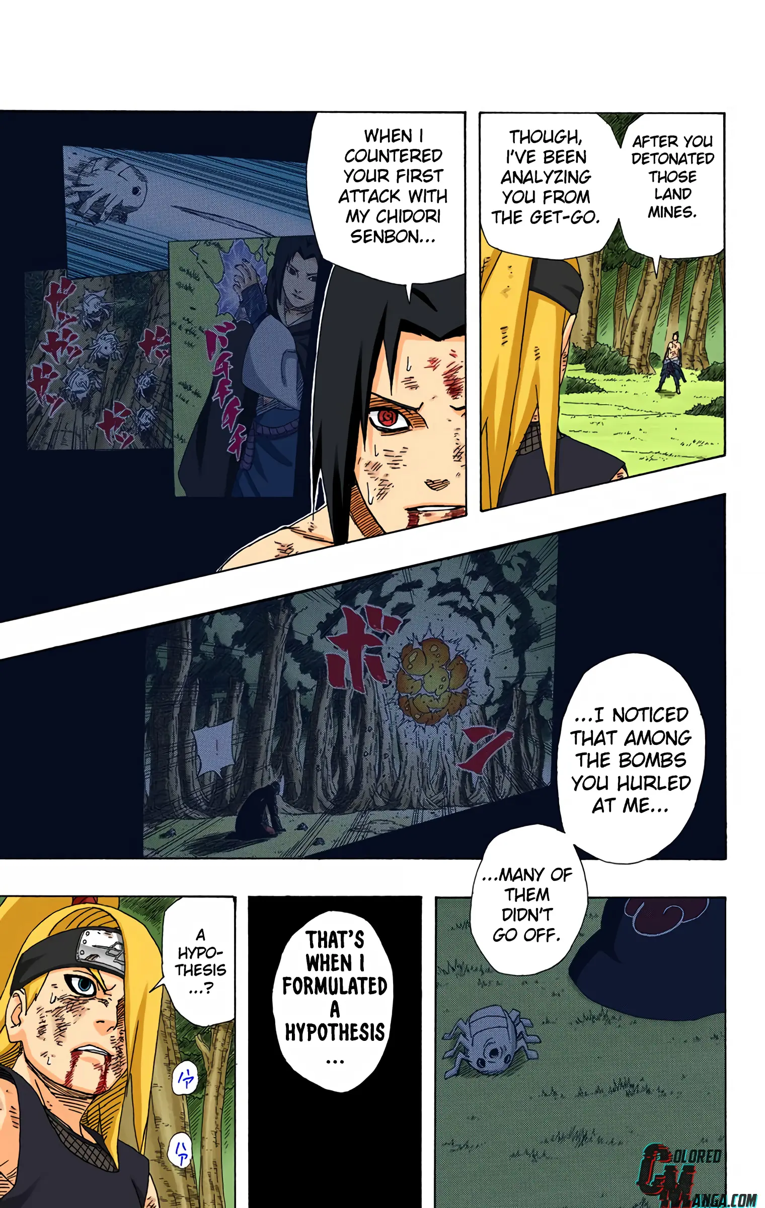 Naruto Colored Manga Online, chapter 361, page 14