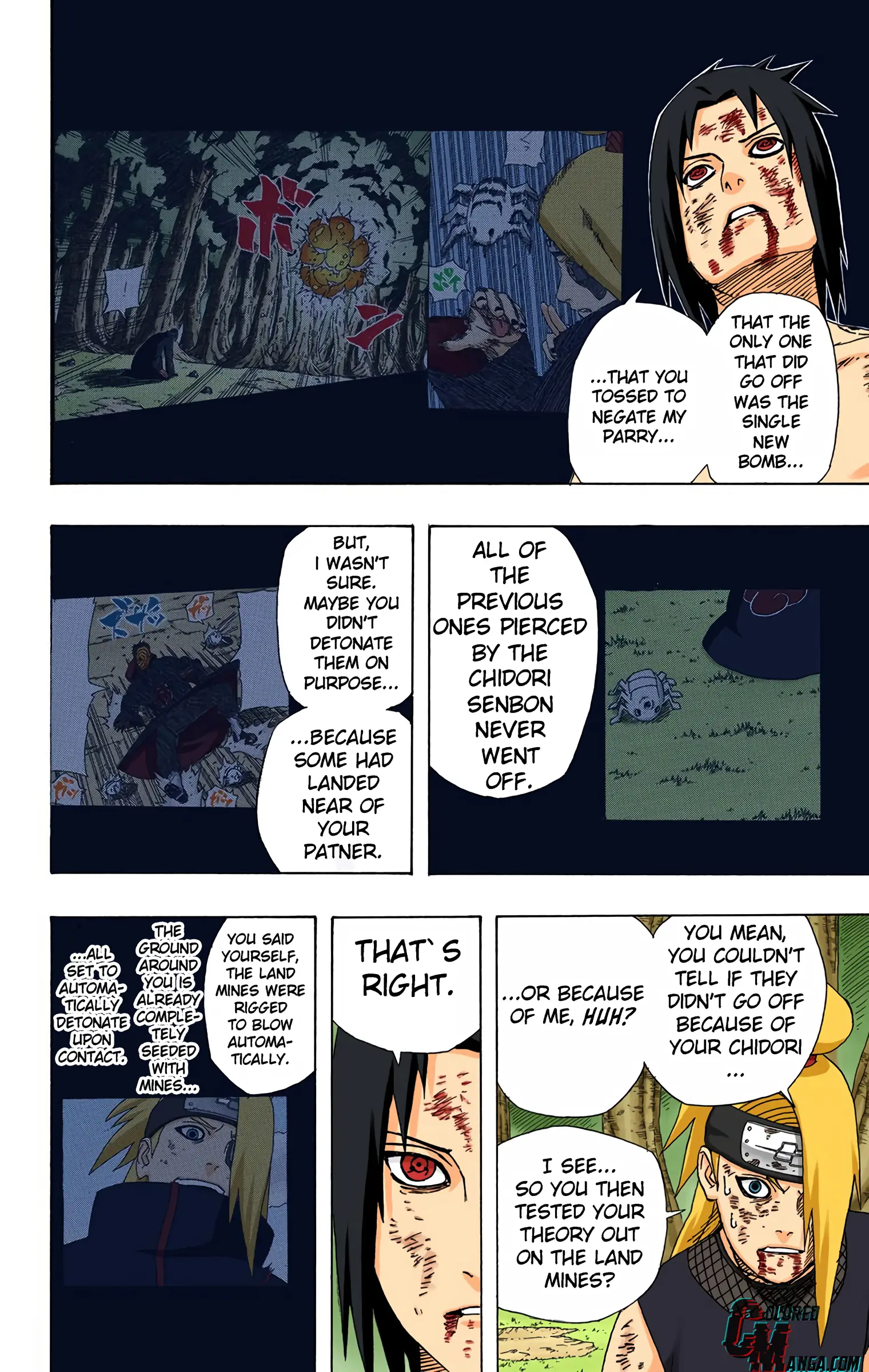 Naruto Colored Manga Online, chapter 361, page 15