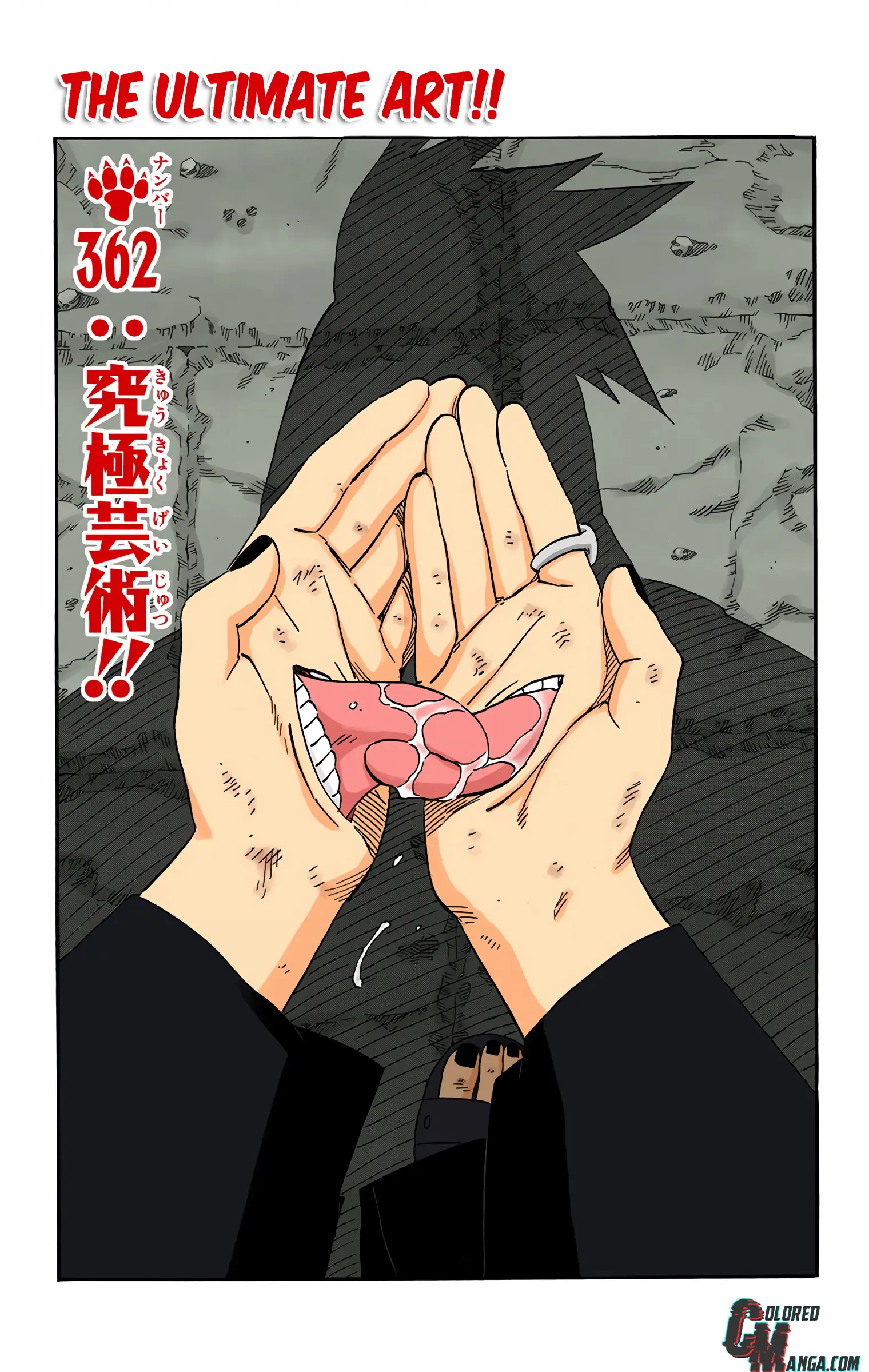Naruto Colored Manga Online, chapter 362, page 1