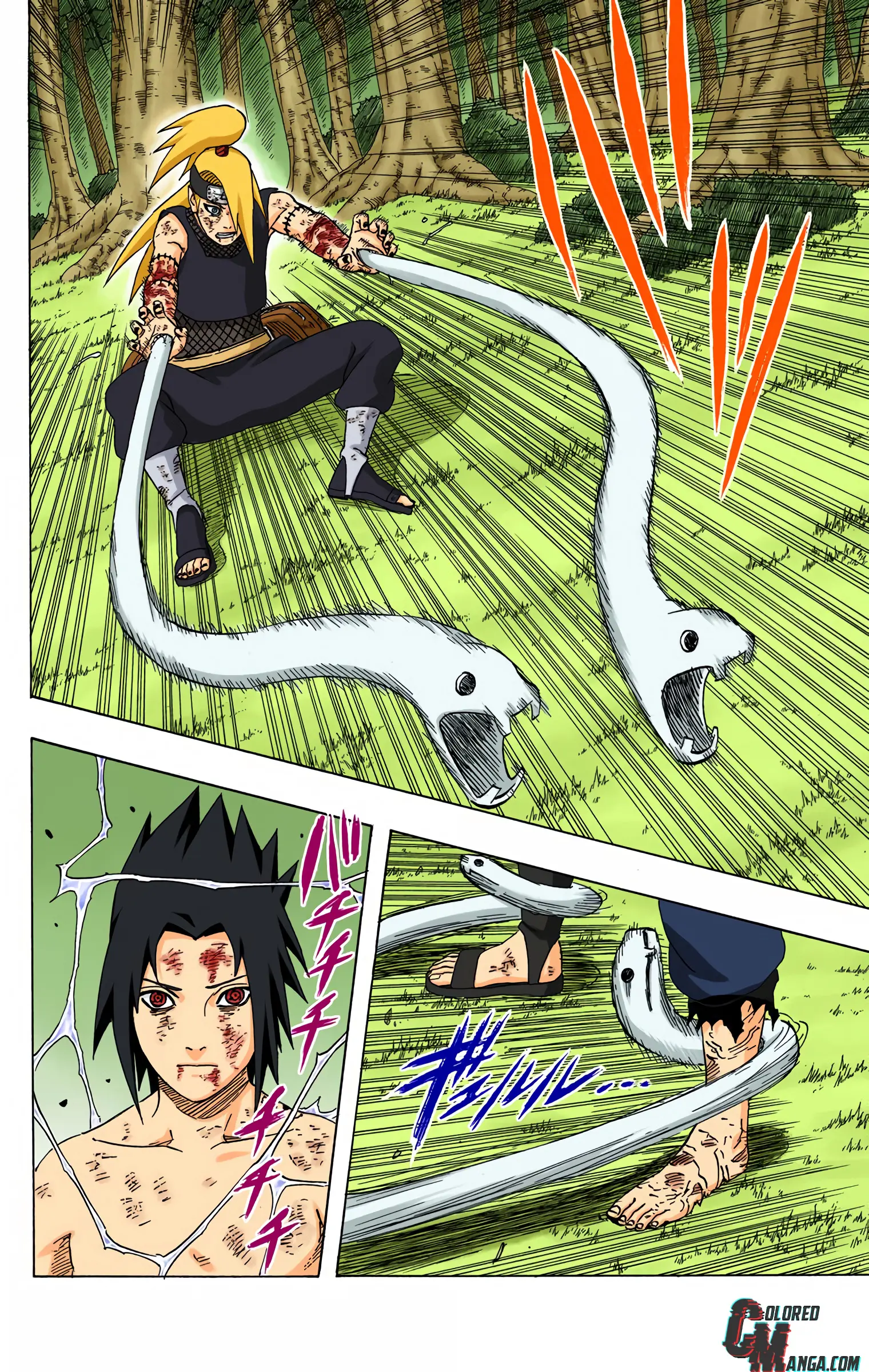 Naruto Colored Manga Online, chapter 362, page 4