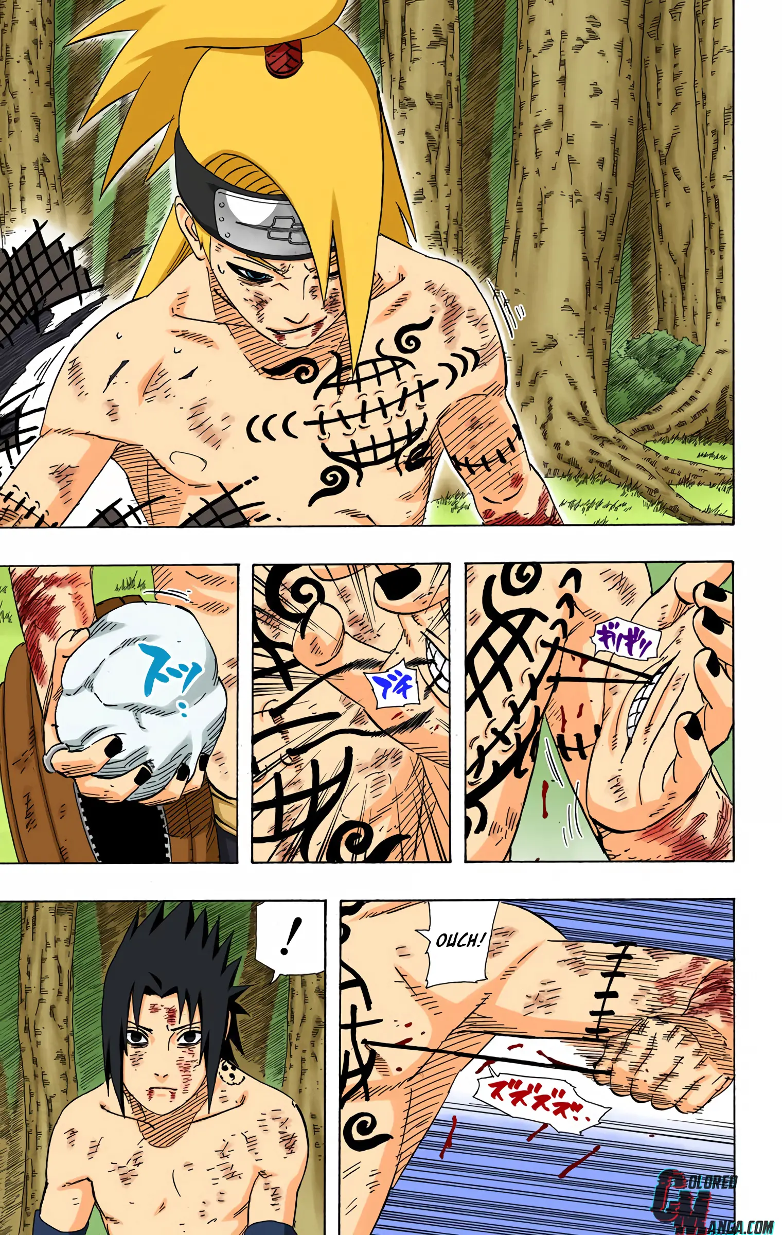 Naruto Colored Manga Online, chapter 362, page 11