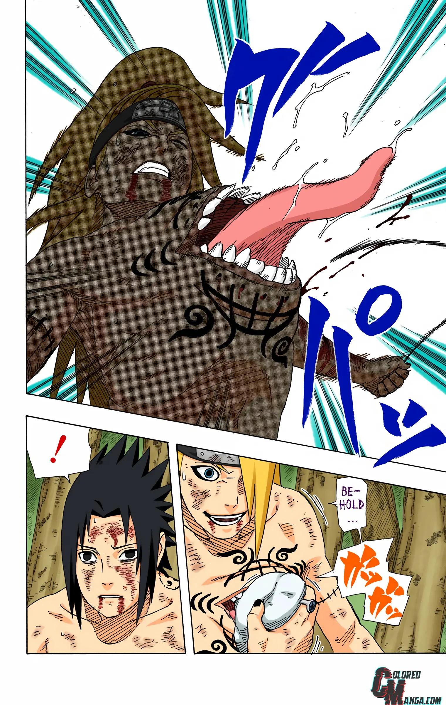 Naruto Colored Manga Online, chapter 362, page 12