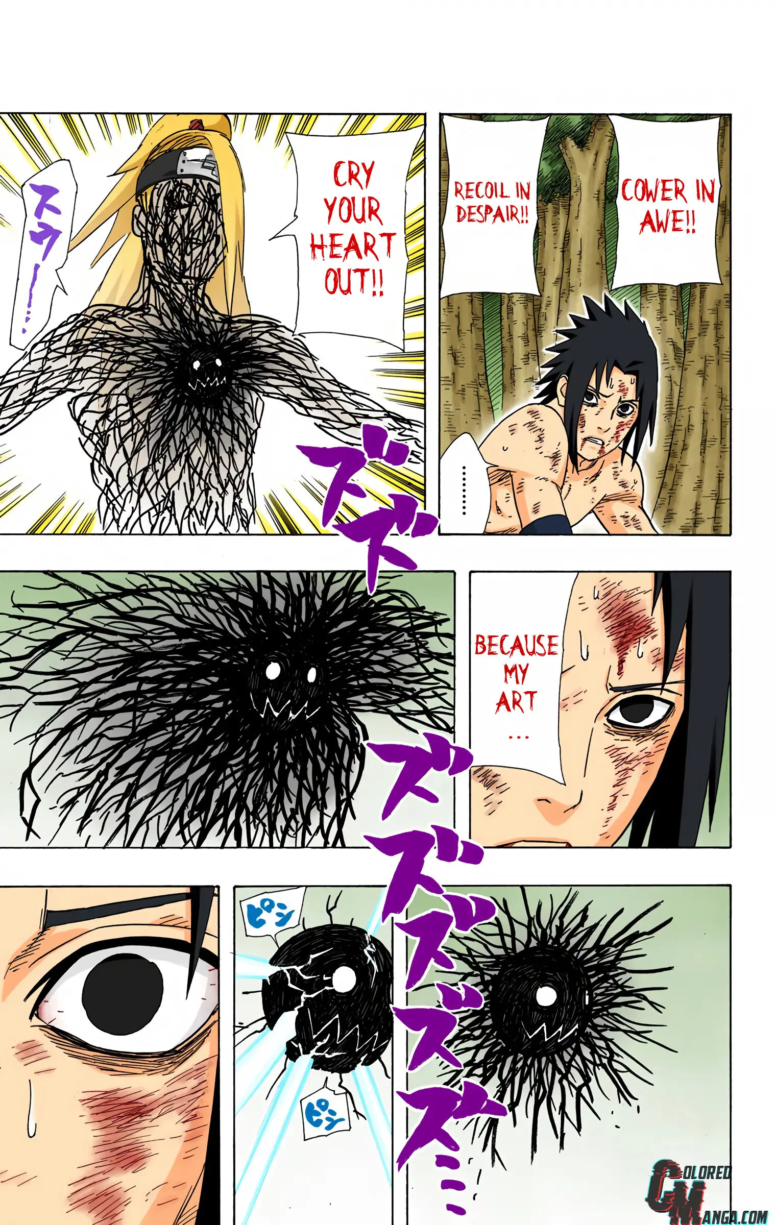 Naruto Colored Manga Online, chapter 362, page 15