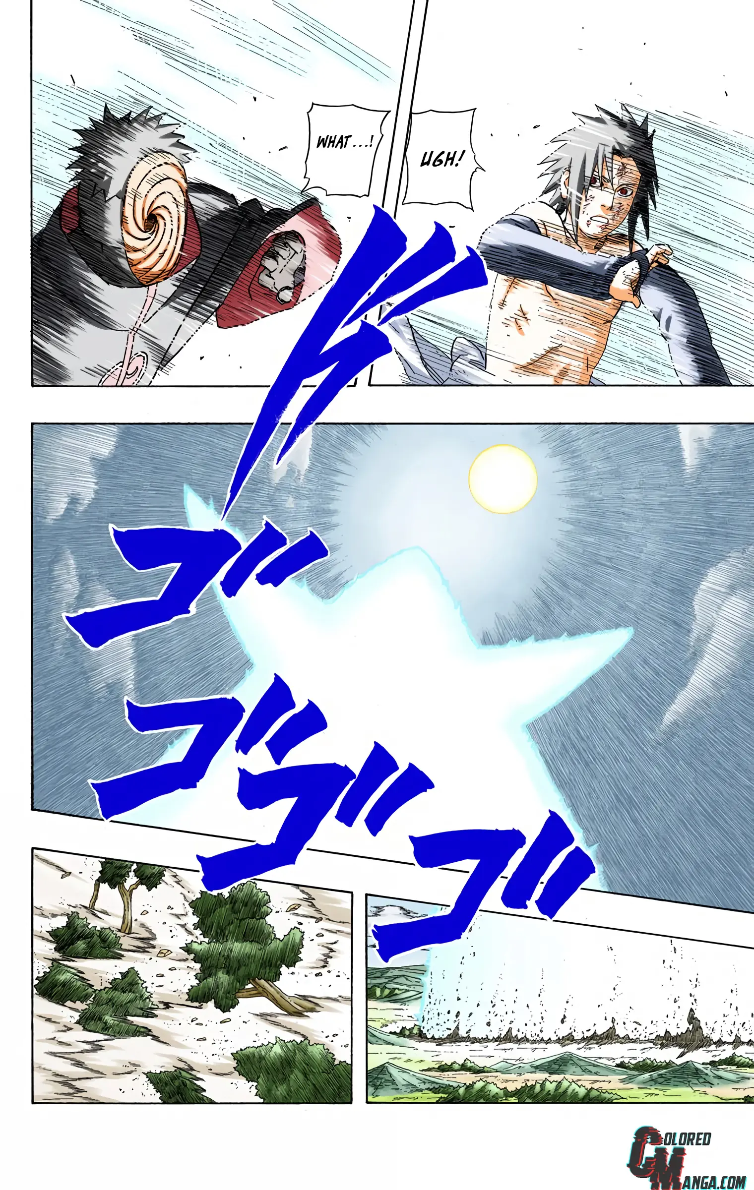 Naruto Colored Manga Online, chapter 363, page 2