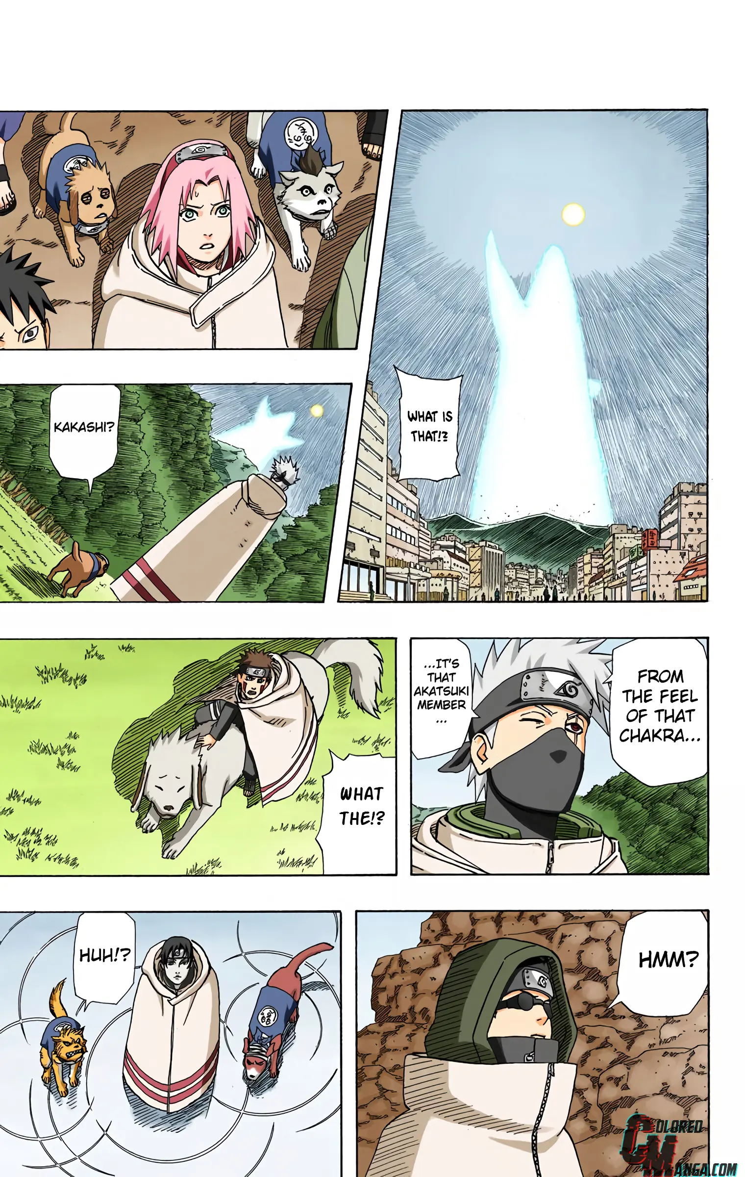 Naruto Colored Manga Online, chapter 363, page 3