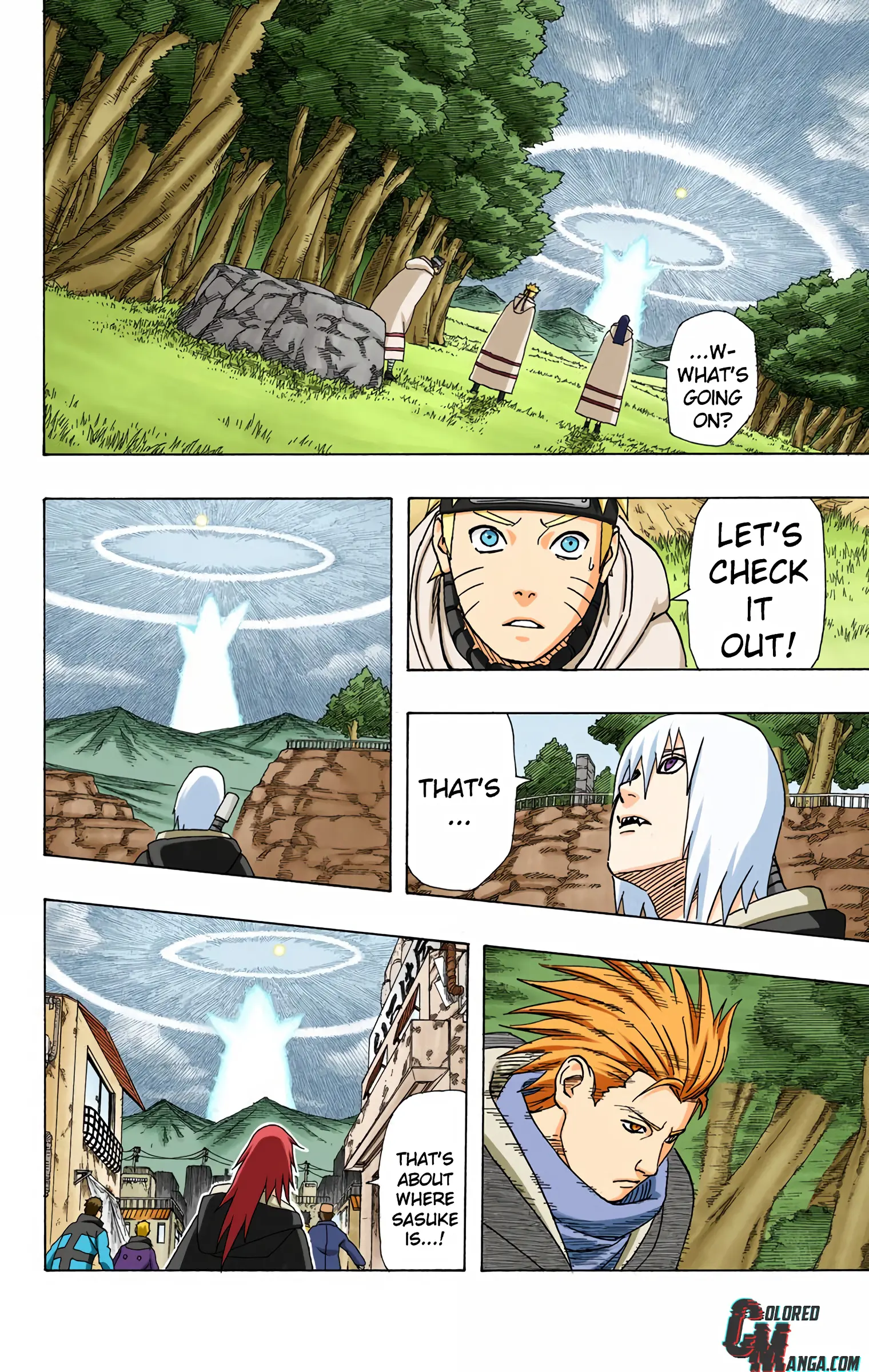 Naruto Colored Manga Online, chapter 363, page 4
