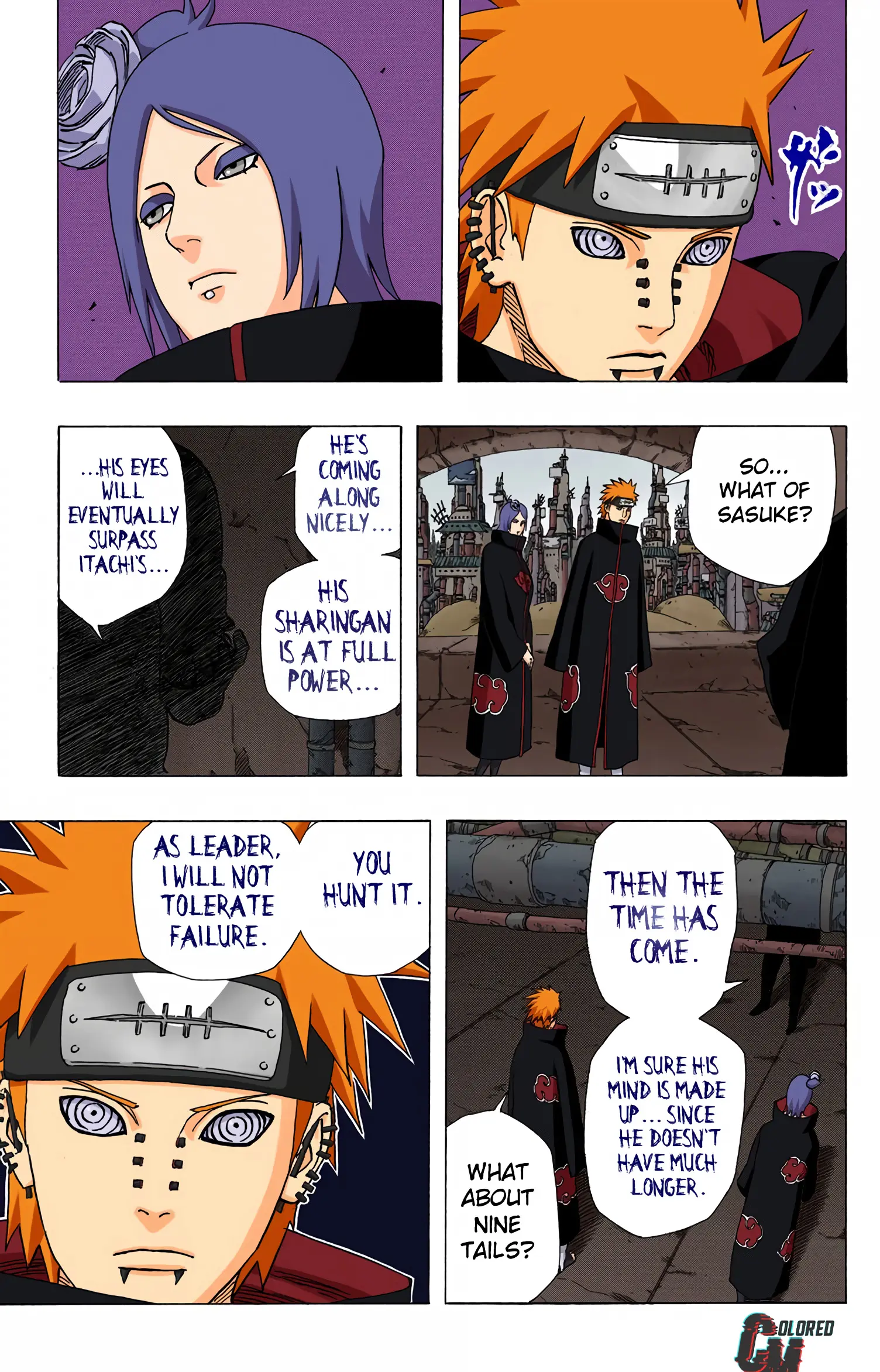 Naruto Colored Manga Online, chapter 363, page 17