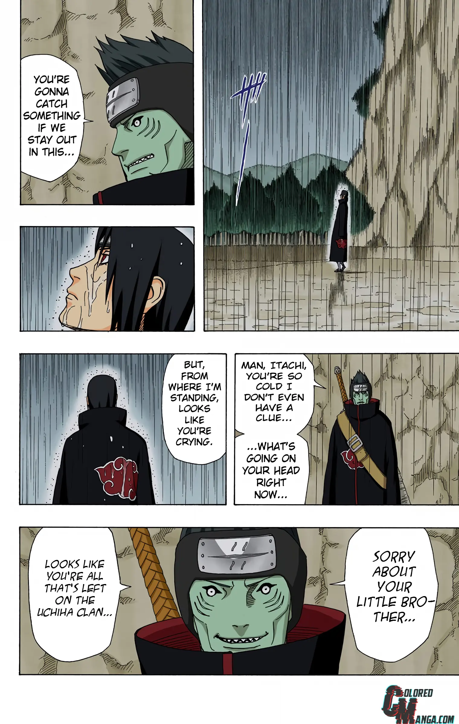 Naruto Colored Manga Online, chapter 364, page 3
