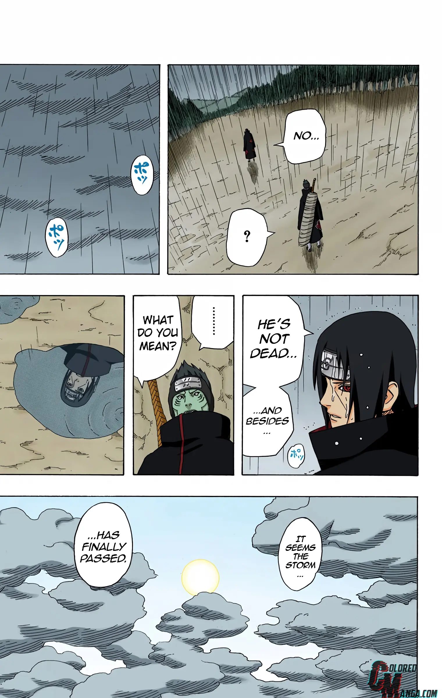Naruto Colored Manga Online, chapter 364, page 4