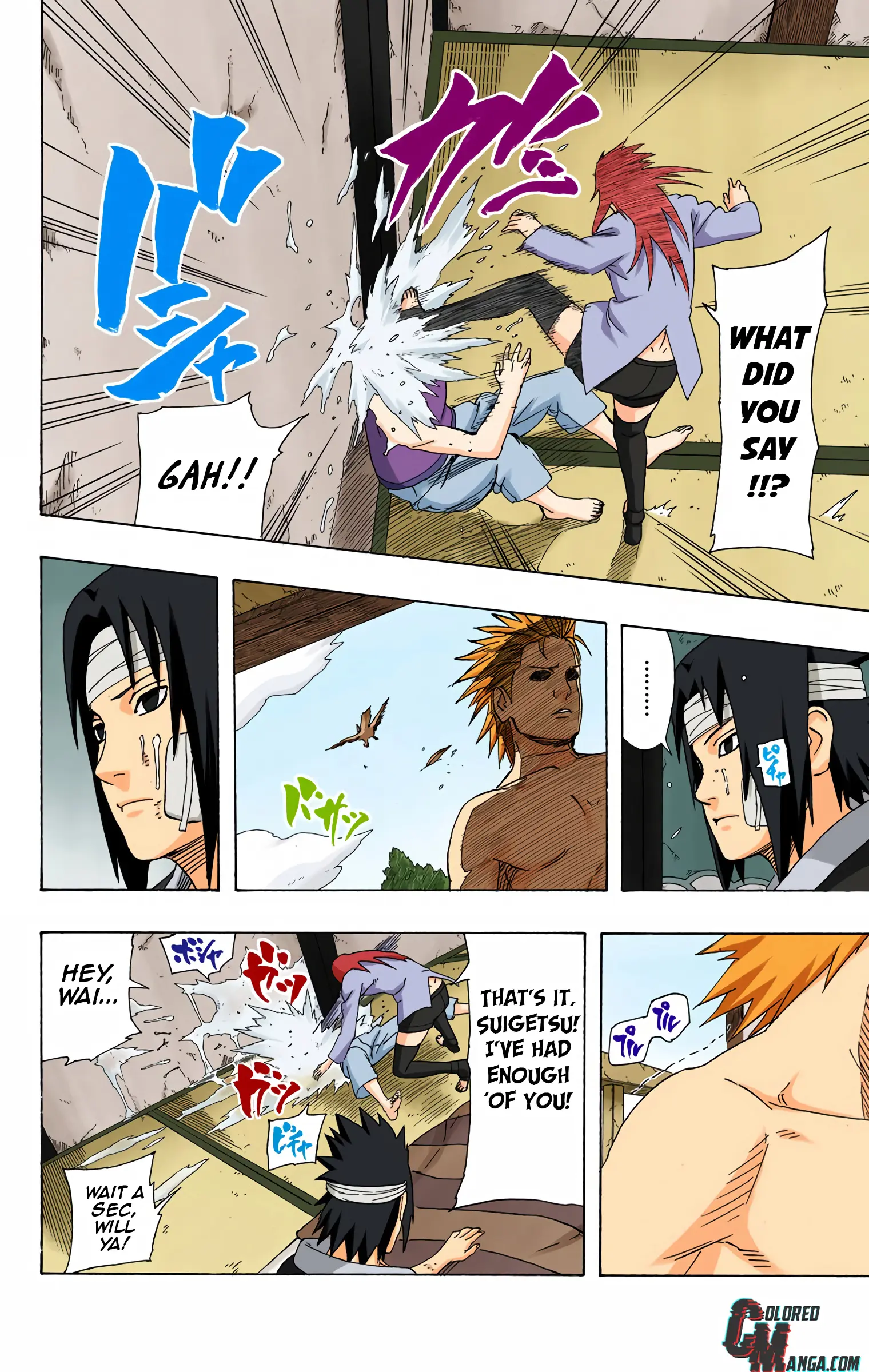 Naruto Colored Manga Online, chapter 364, page 7