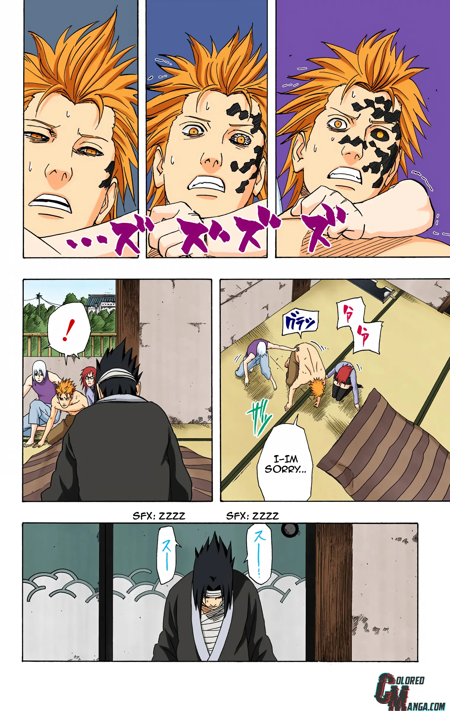 Naruto Colored Manga Online, chapter 364, page 9