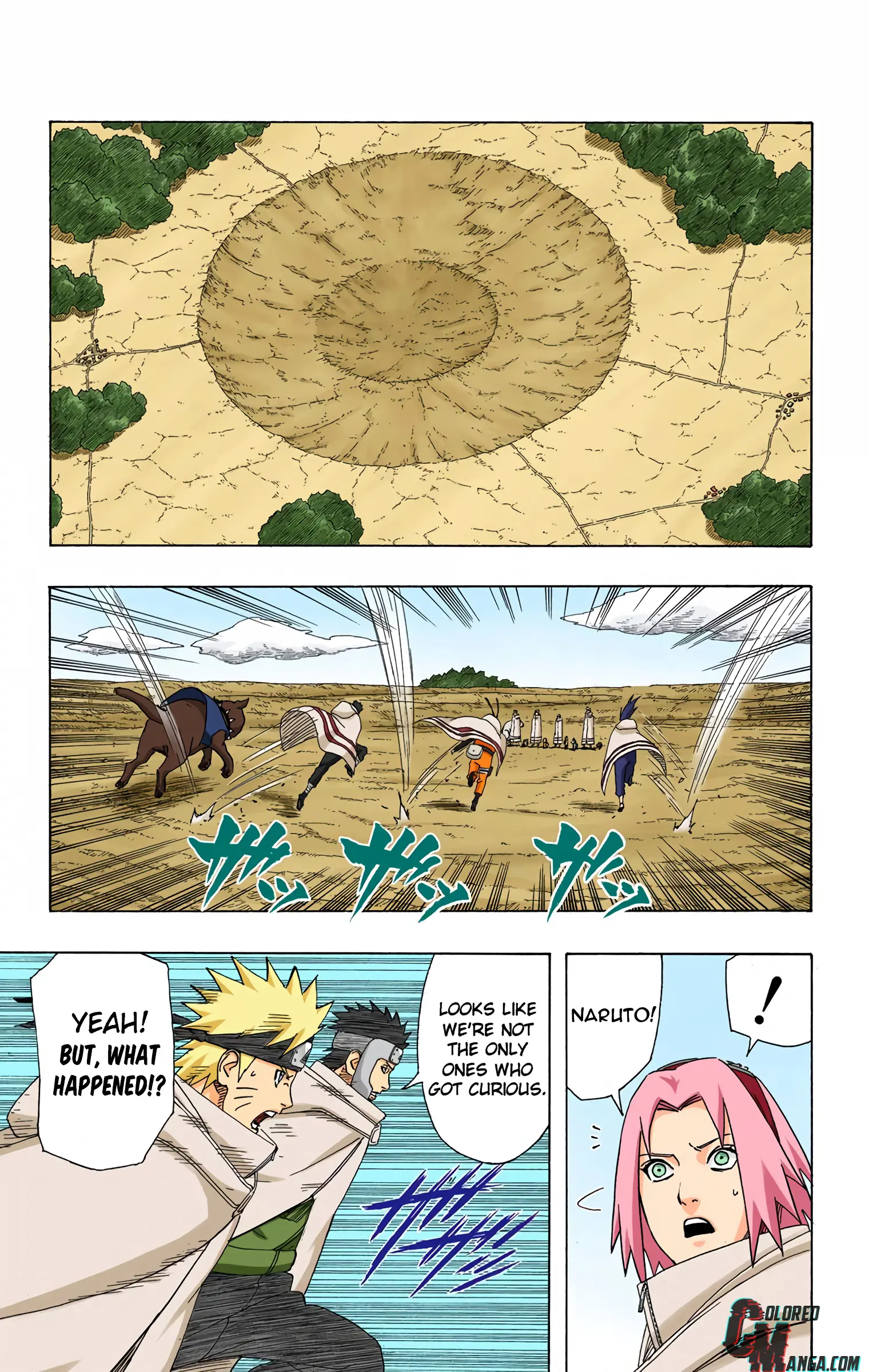 Naruto Colored Manga Online, chapter 364, page 10