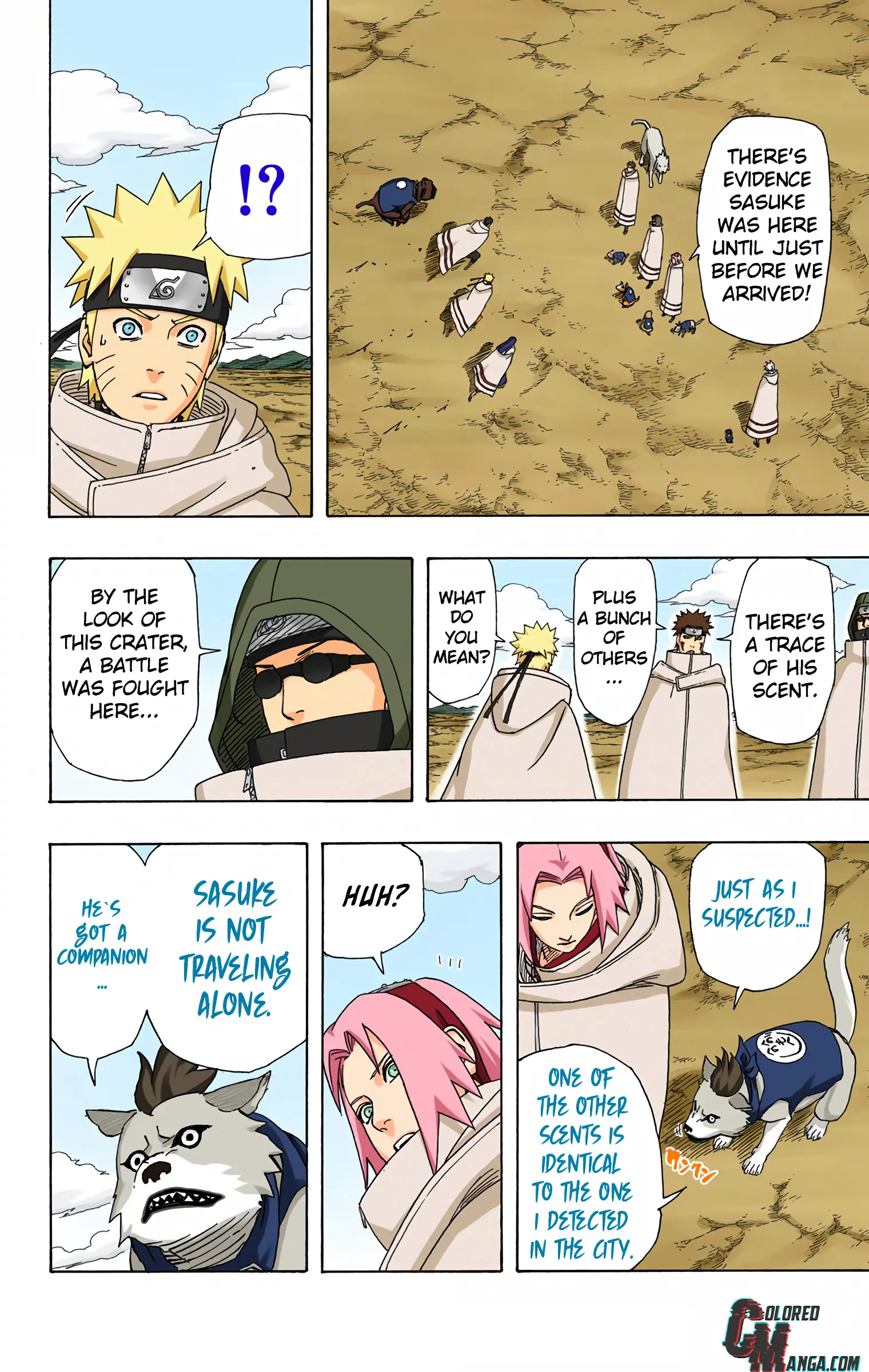 Naruto Colored Manga Online, chapter 364, page 11