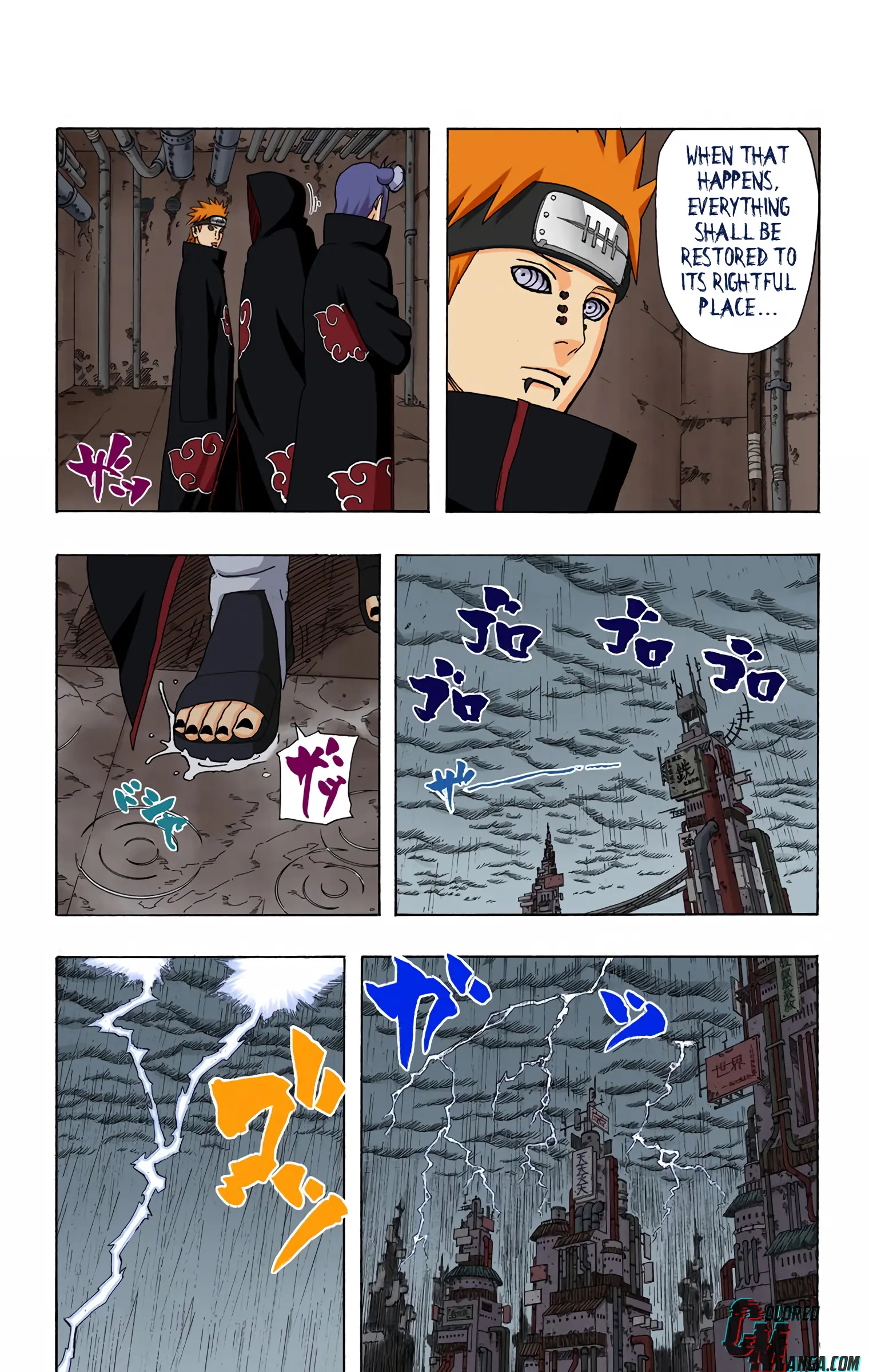 Naruto Colored Manga Online, chapter 364, page 16