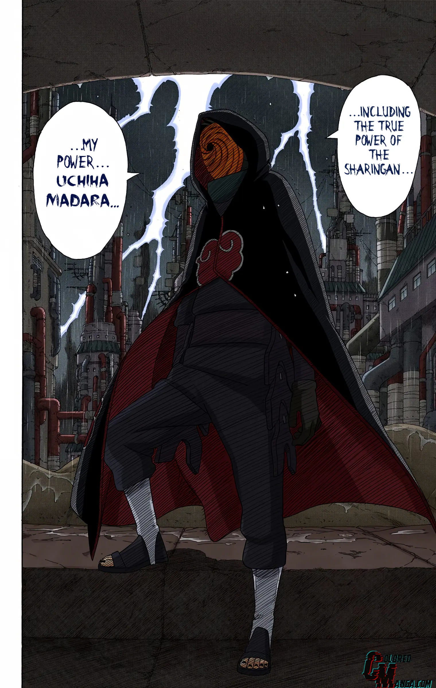 Naruto Colored Manga Online, chapter 364, page 17