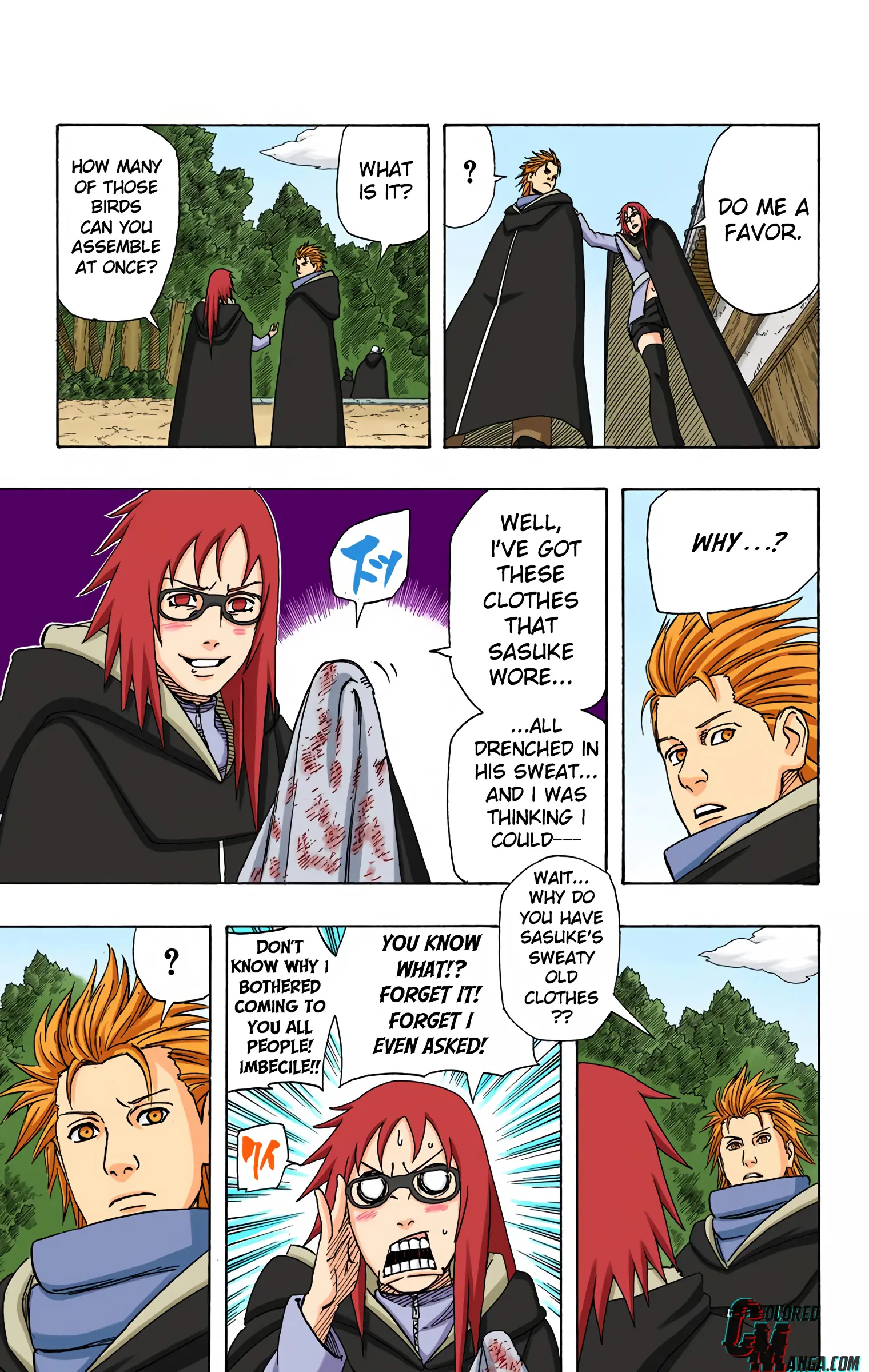Naruto Colored Manga Online, chapter 365, page 11