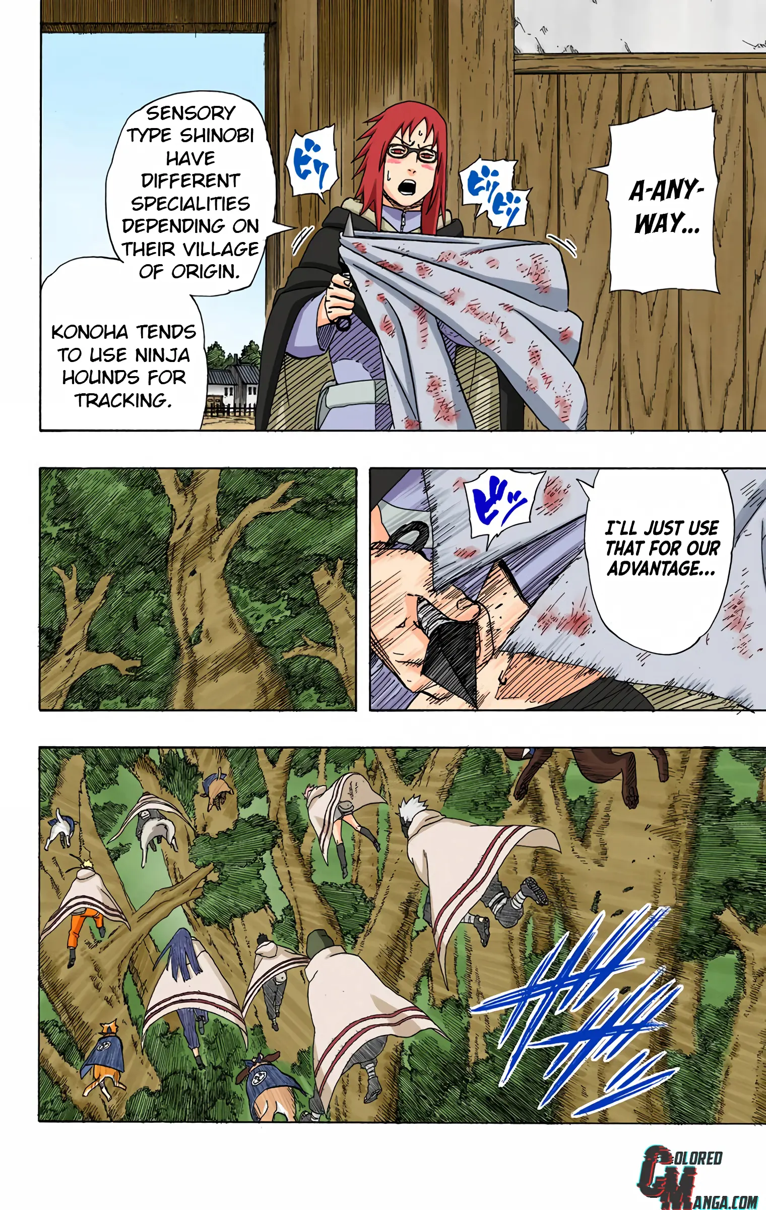 Naruto Colored Manga Online, chapter 365, page 12