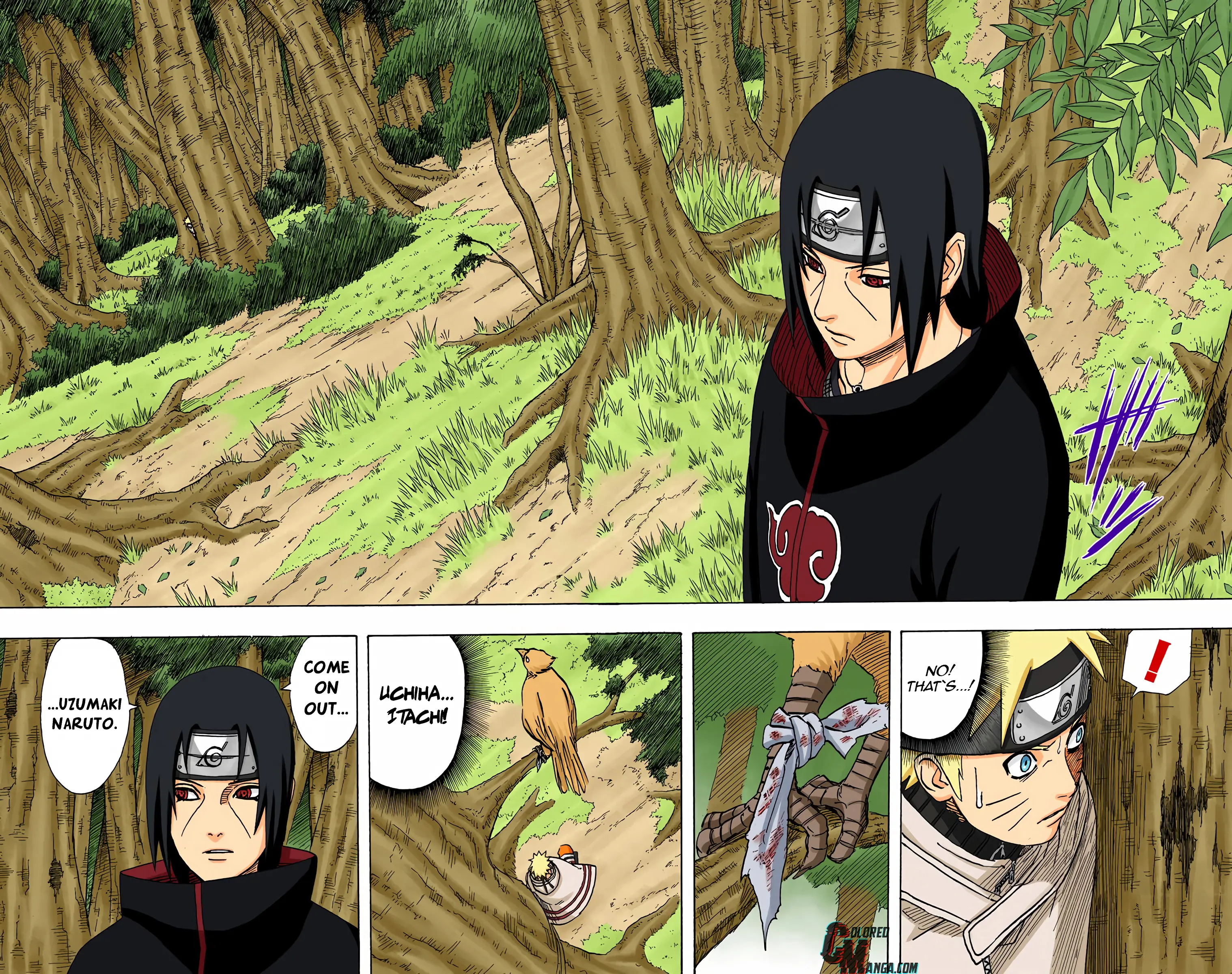 Naruto Colored Manga Online, chapter 365, page 18