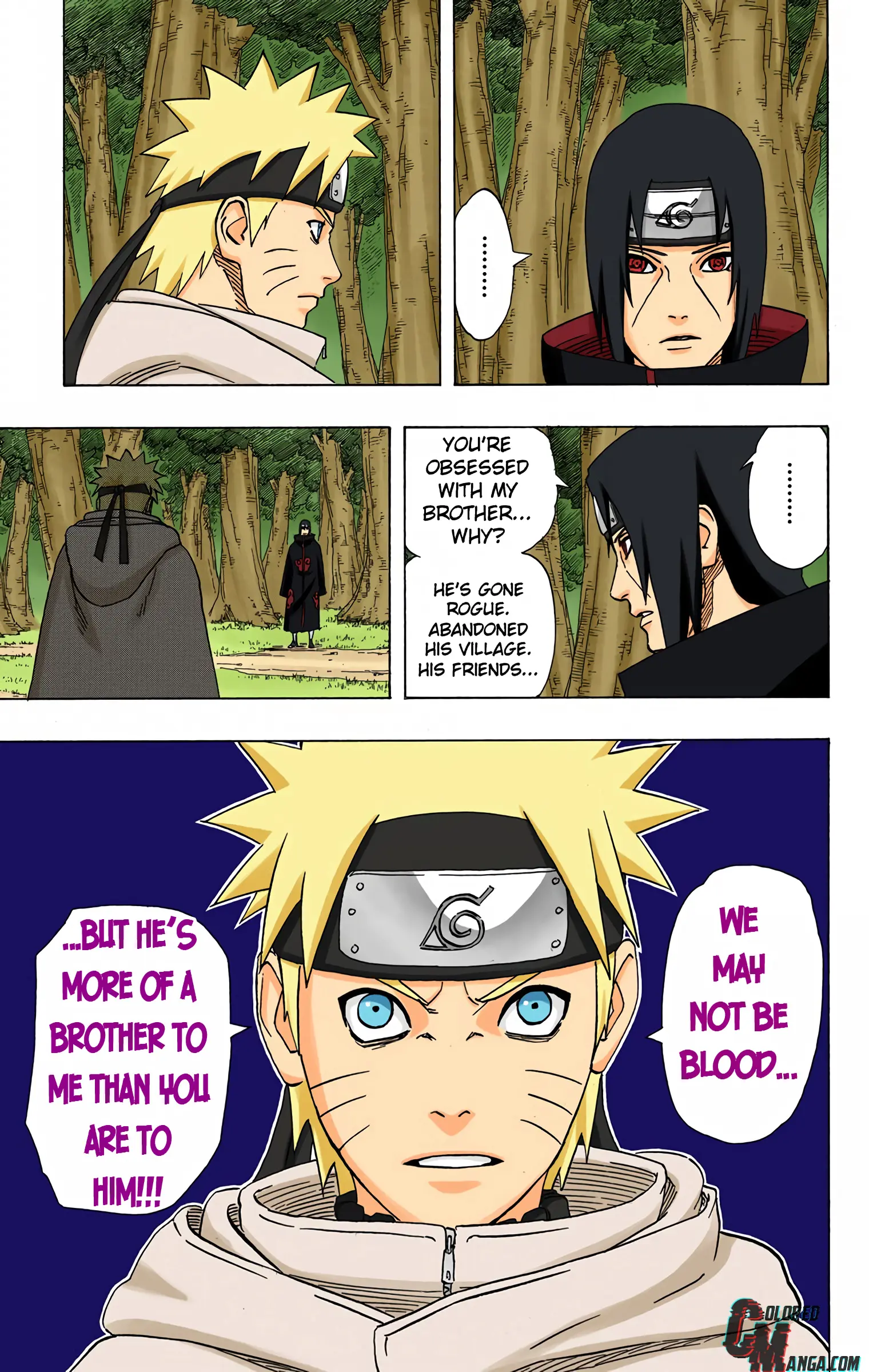 Naruto Colored Manga Online, chapter 366, page 5