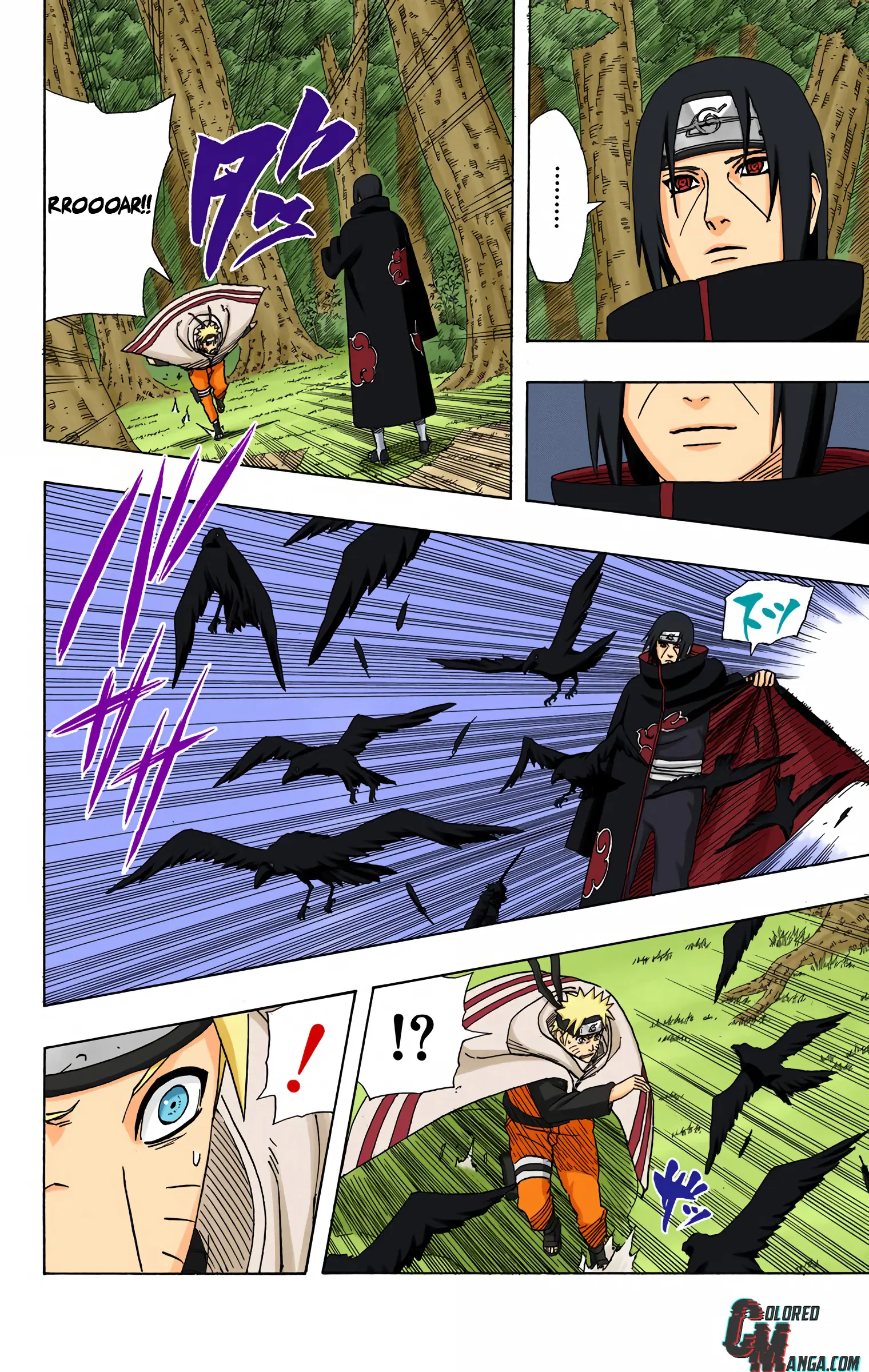 Naruto Colored Manga Online, chapter 366, page 6