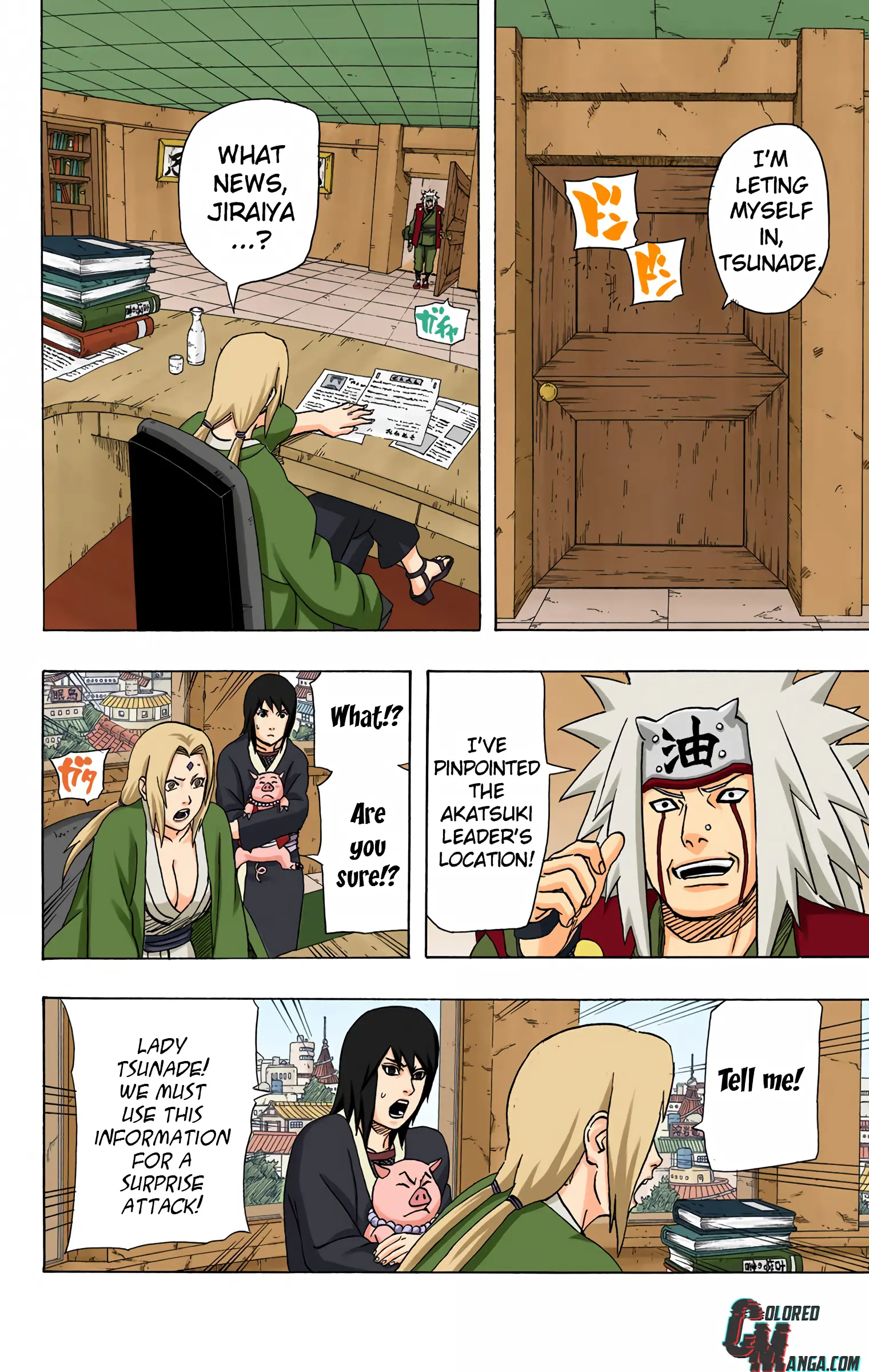 Naruto Colored Manga Online, chapter 366, page 8