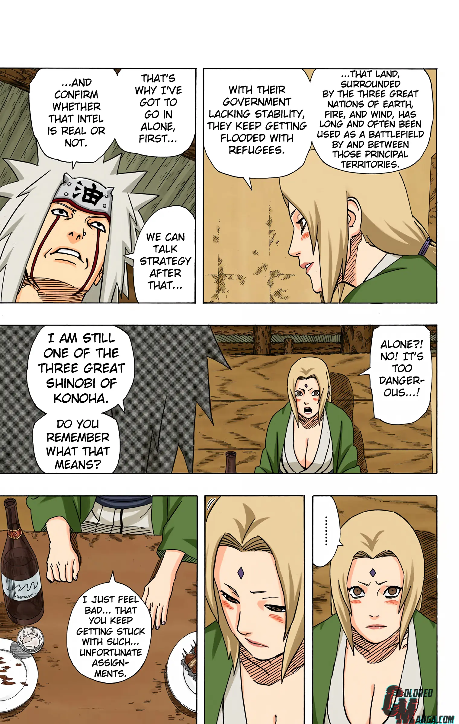 Naruto Colored Manga Online, chapter 366, page 11