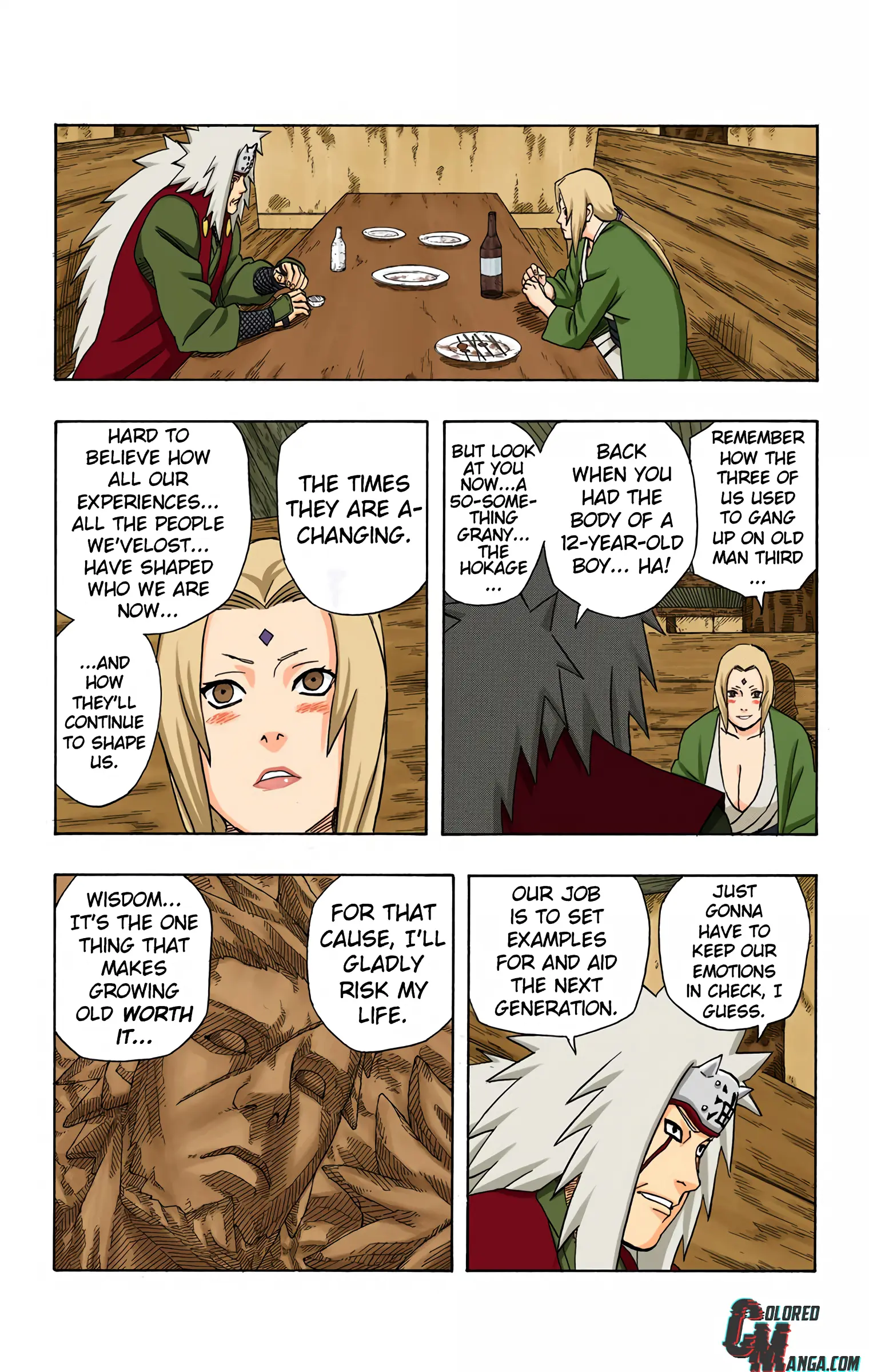 Naruto Colored Manga Online, chapter 366, page 13
